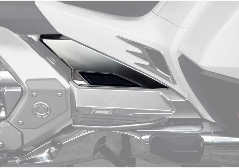 Panical For Honda Goldwing 1800 GL1800 GL1800B F6B 2018-2026 Chrome Accessories Side Fairing Covers Decorative Trim
