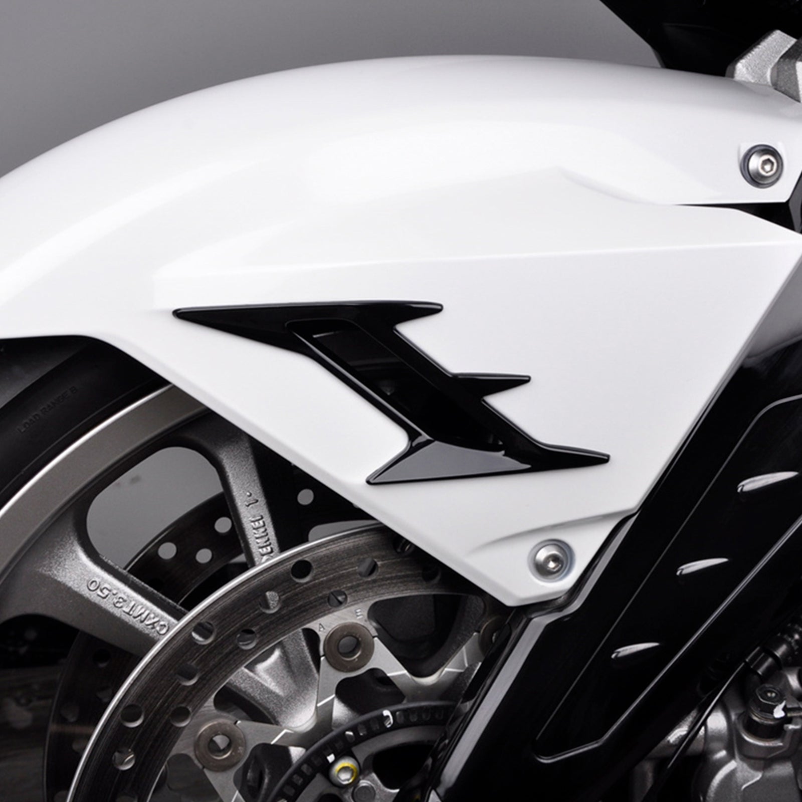 Front Fender Side Vent Decor Trim Cover For Honda Gold Wing GL1800 F6B 2018-2026 Wheel Fairing Mod Accessories