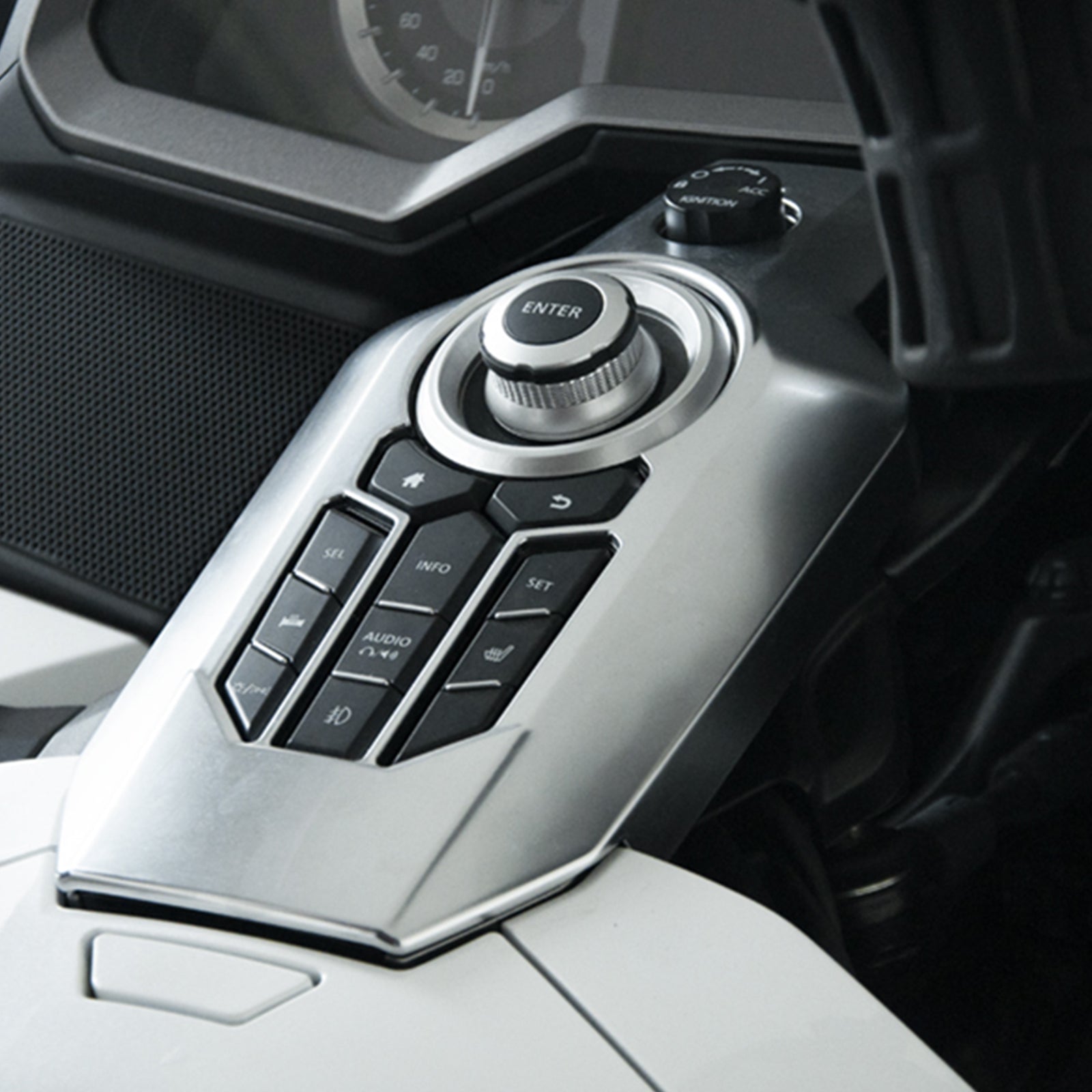 PANICAL Motorcycle Accessories Center Console Cover Decorative Kit for Honda Gold Wing 1800 F6B GL1800 2018-2026