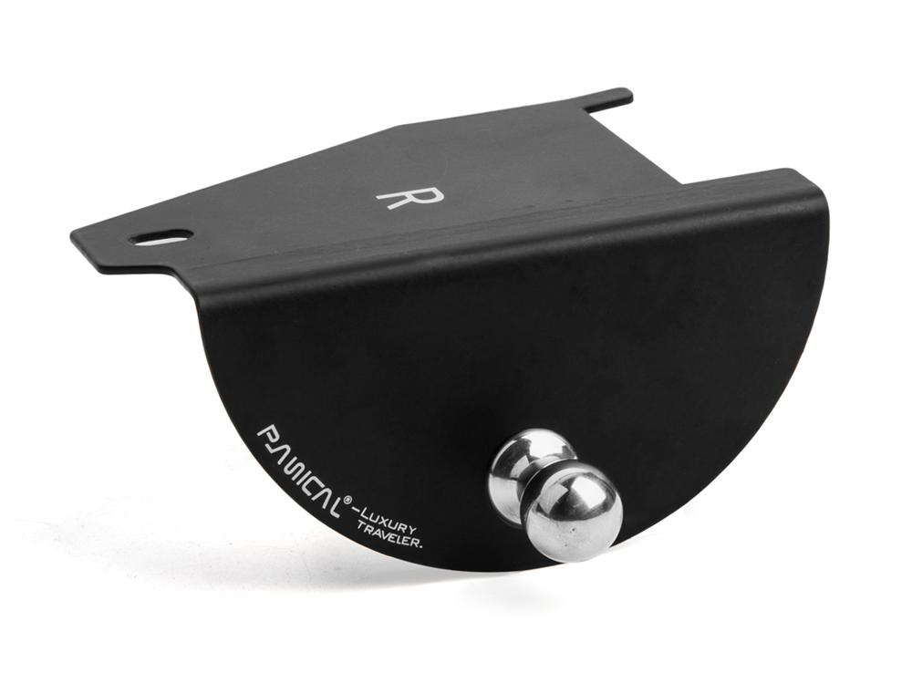 Panical Rear Passenger Cup Holder Mount Bracket with 16mm Ball Base for 2014-2026 Indian Roadmaster & Pursuit