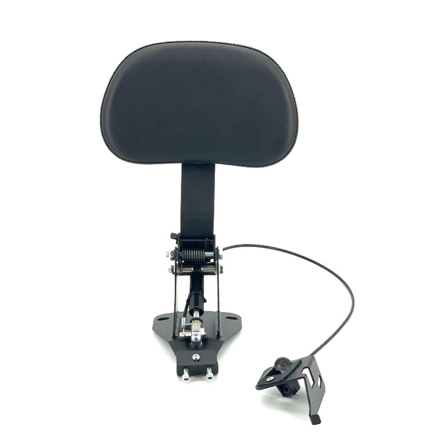 2009-2023 Motorrad verstellbare Fahrerrückenlehne Sissy Bar Montagesatz für Harley-Davidson Big Glide Road King Street Glide