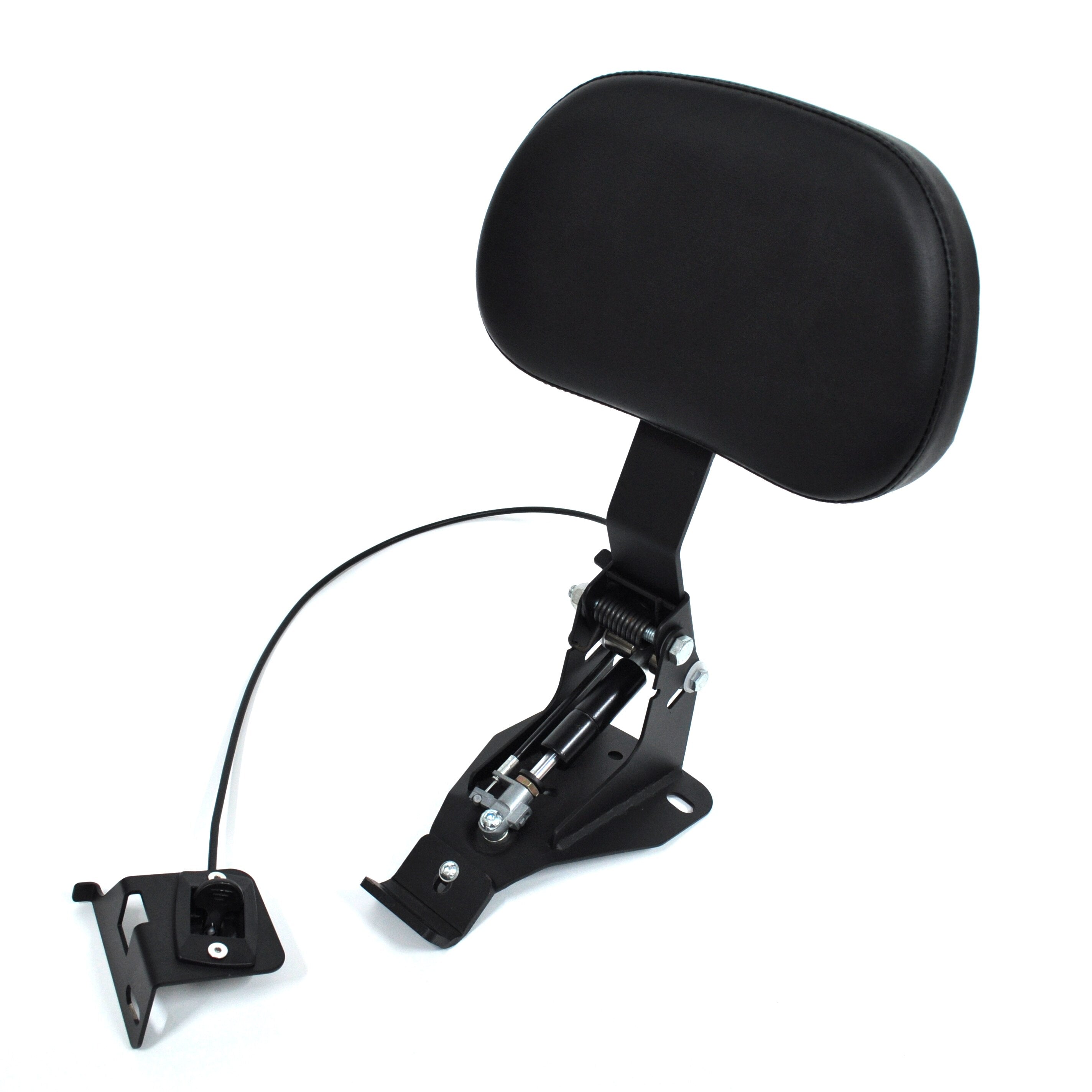 2009-2023 Motorrad verstellbare Fahrerrückenlehne Sissy Bar Montagesatz für Harley-Davidson Big Glide Road King Street Glide