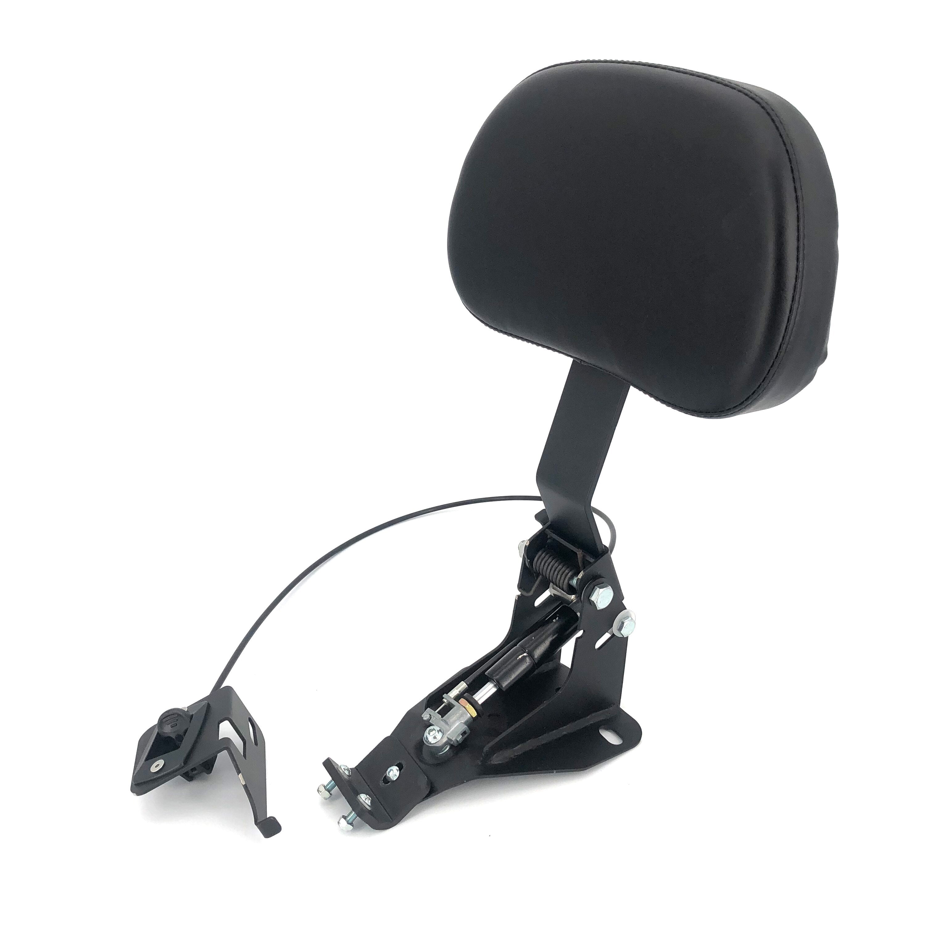 2009-2023 Motorrad verstellbare Fahrerrückenlehne Sissy Bar Montagesatz für Harley-Davidson Big Glide Road King Street Glide