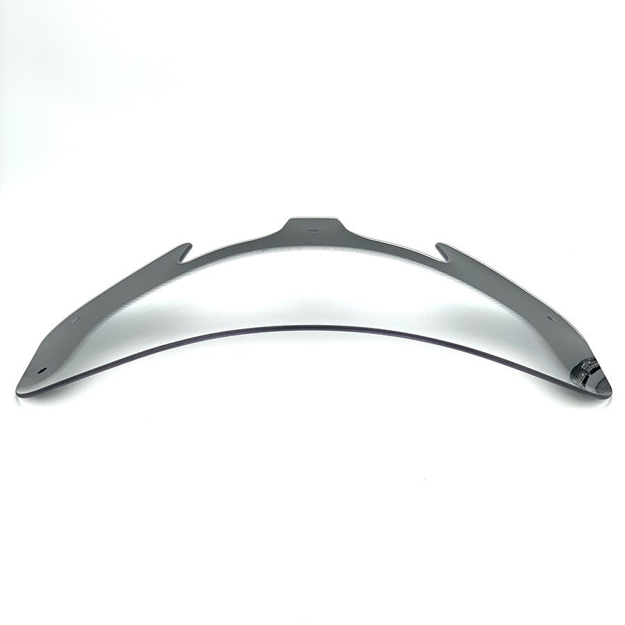 2014-2023 Motorrad Short Style Windschutzscheibe Windschutzscheibe Windabweiser Spoiler für Indian Road Master Dark Horse Chief PC