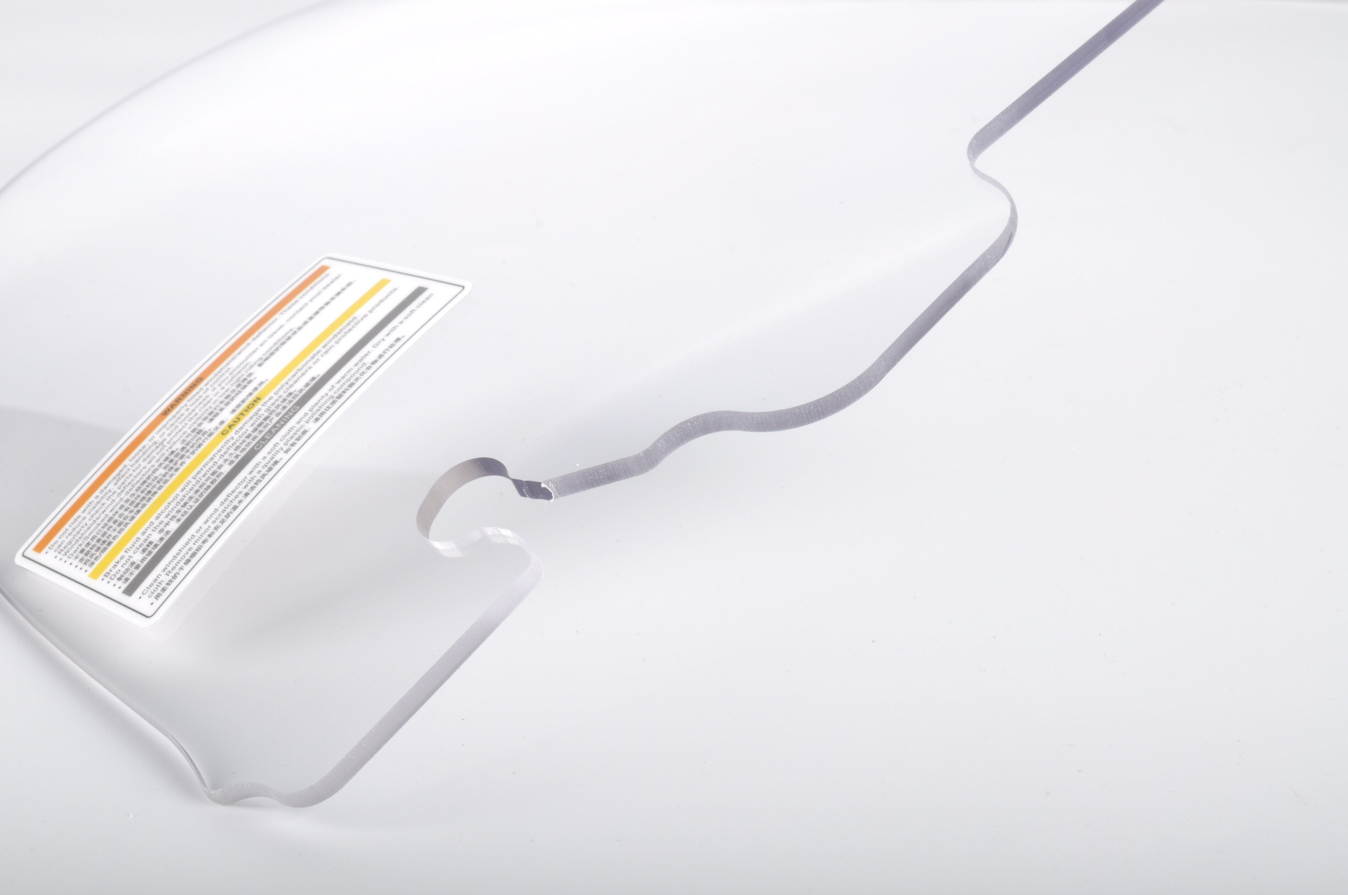 Panical 2015-2024 For Harley-Davidson Road Glide Double Light Glide Panical Motorcycle Windshield Windscreen Spoiler Hardened Anti-Fog