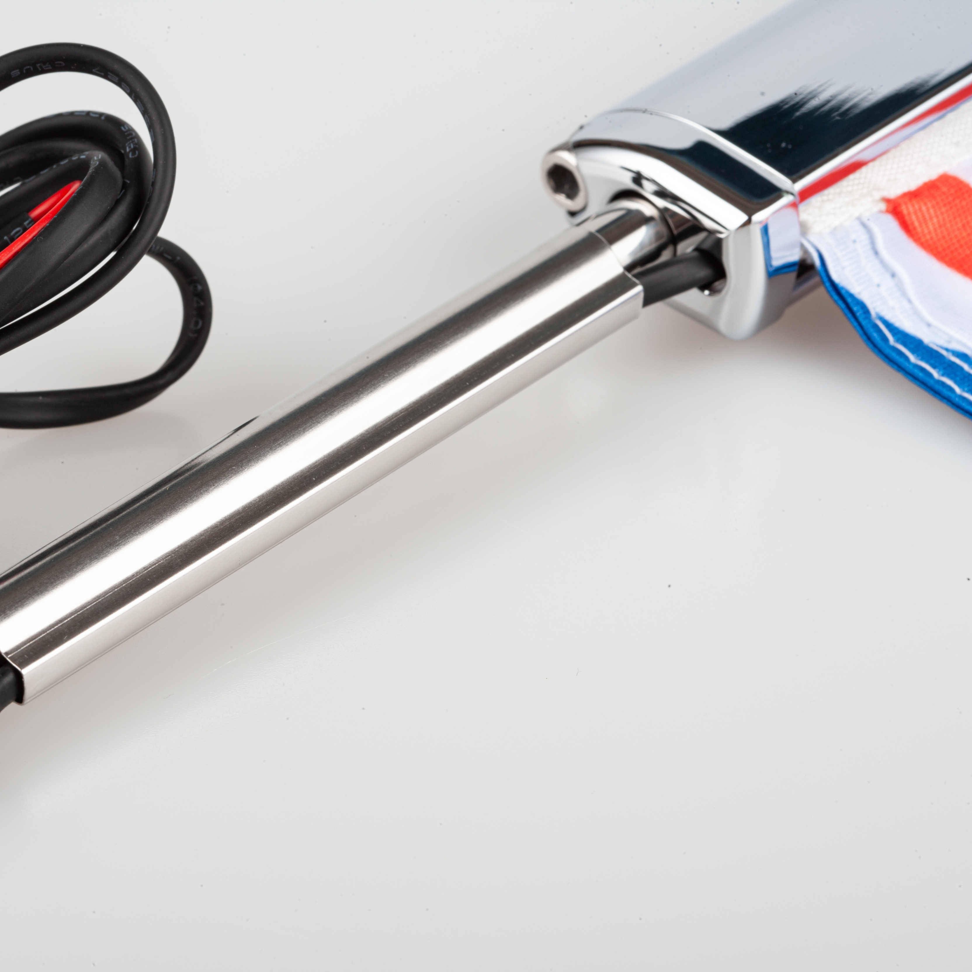 Panical Motorcycle Flag Pole Rear Side Mount Luggage Rack for Honda Gold Wing GL1800 2018-2023 Chrome Flagpole Bracket British Flag