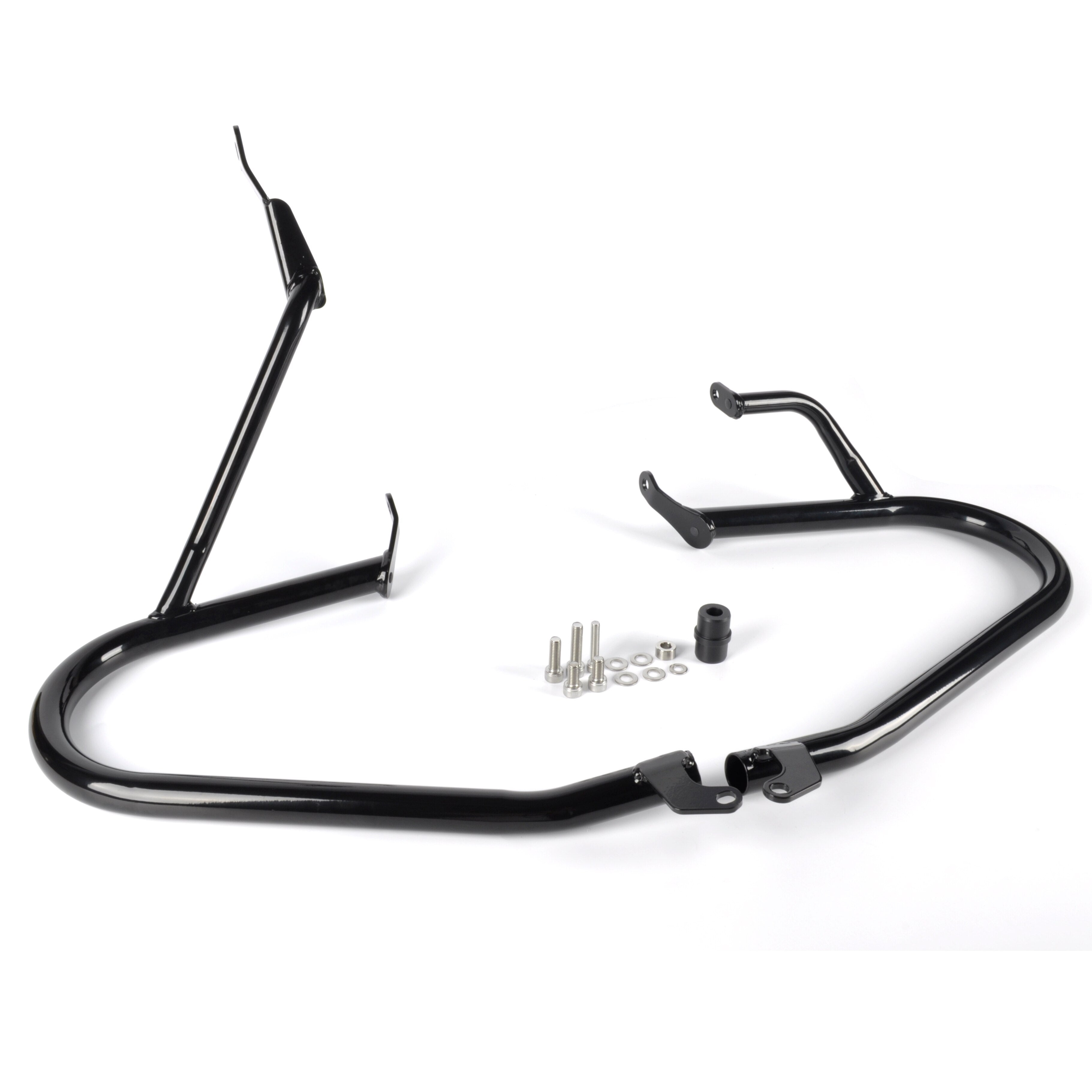 Panical Motorcycle Bullbar Engine Guard for BMW R18 R 18 Classic 2021-2023 Bumper Frame Slider Pad Protection Accessories Anti Crash Pad Protector (Color : Black)