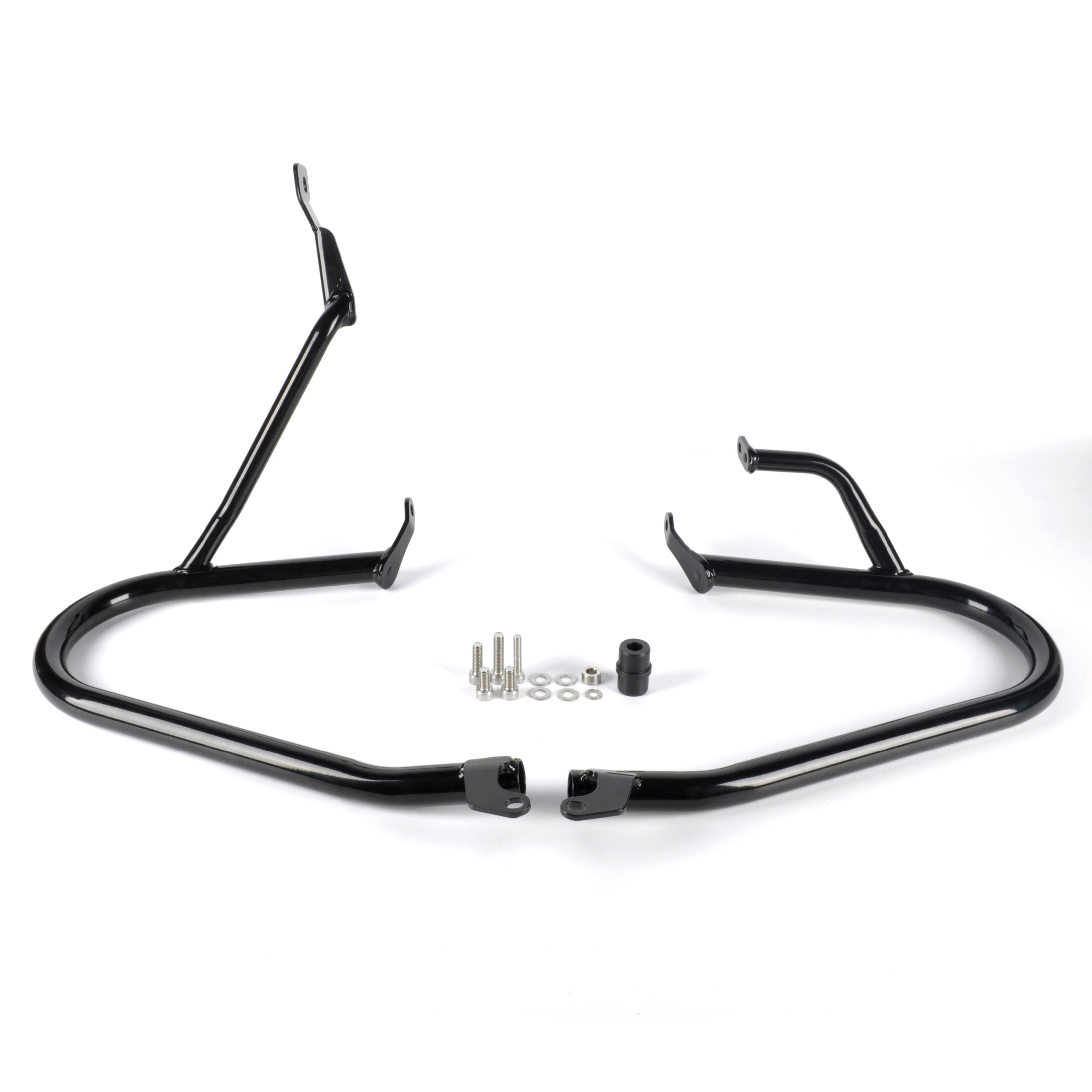 Panical Motorcycle Bullbar Engine Guard for BMW R18 R 18 Classic 2021-2023 Bumper Frame Slider Pad Protection Accessories Anti Crash Pad Protector (Color : Black)