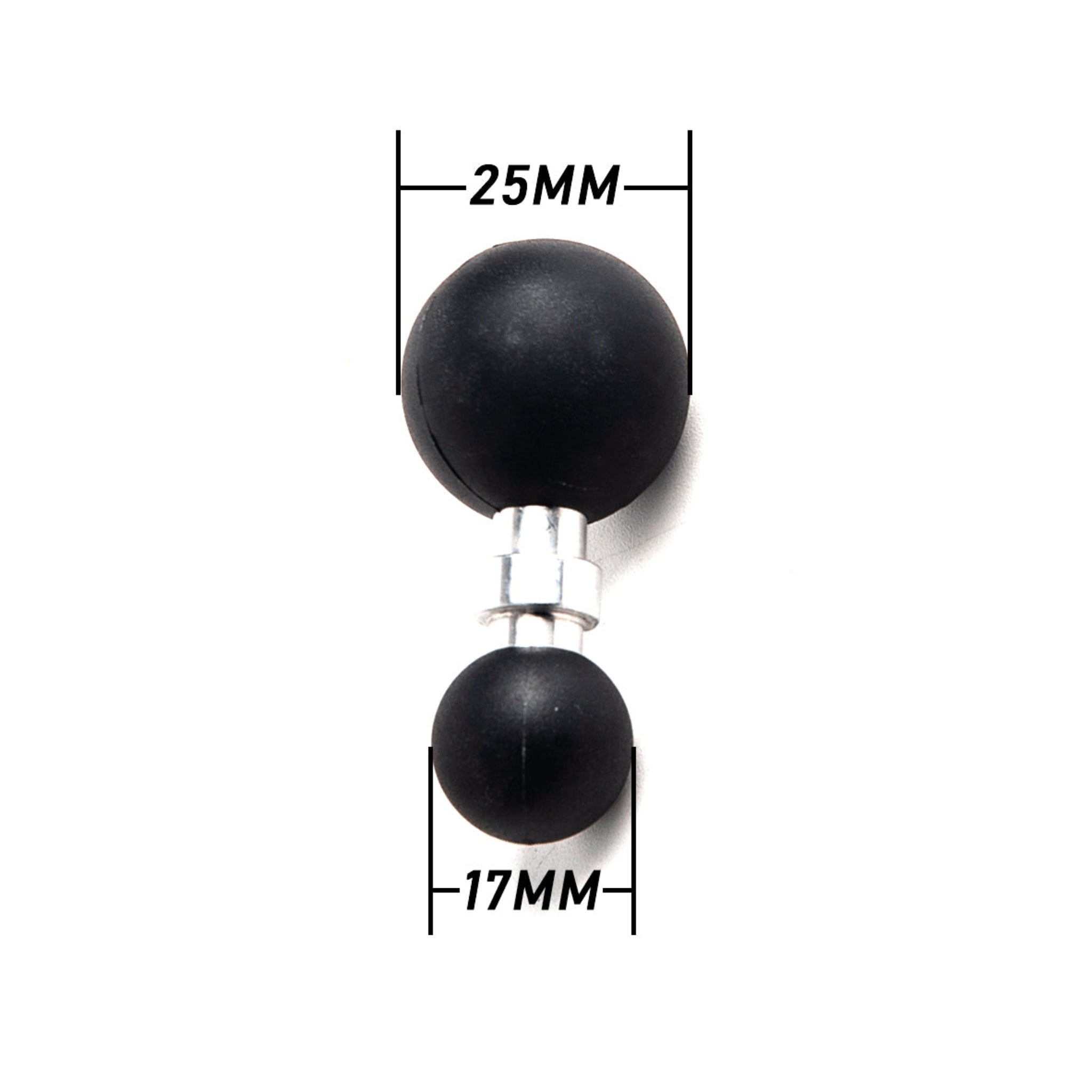 panical Aluminum Alloy Double Socket Arm 25mm/1 Inch Ball Head Holder Mount Clamp For Bicycle Motorcycle Camera Extension ArmAluminum Alloy Double Socket Arm 25mm/1 Inch Ball Head Holder Mount Clamp For Bicycle Motorcycle Camera Extension Arm