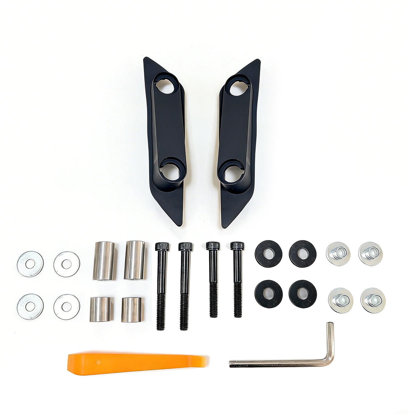 Panical Passenger Rear Carrier Luggage Rack Kit Trunk Frame for Honda Gold Wing GL1800B F6B 2018-2026 Aluminum Alloy Black