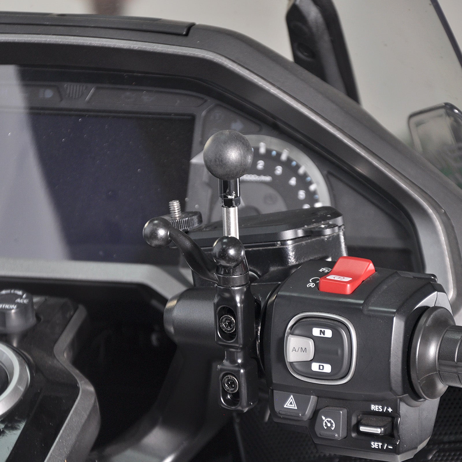 PANICAL Universal Ball Head Motorcycle Mobile Phone GPS /Cup Holder Bracket For Honda /BMW/INDIAN/HARLEY/Any Car Model Motorcycle