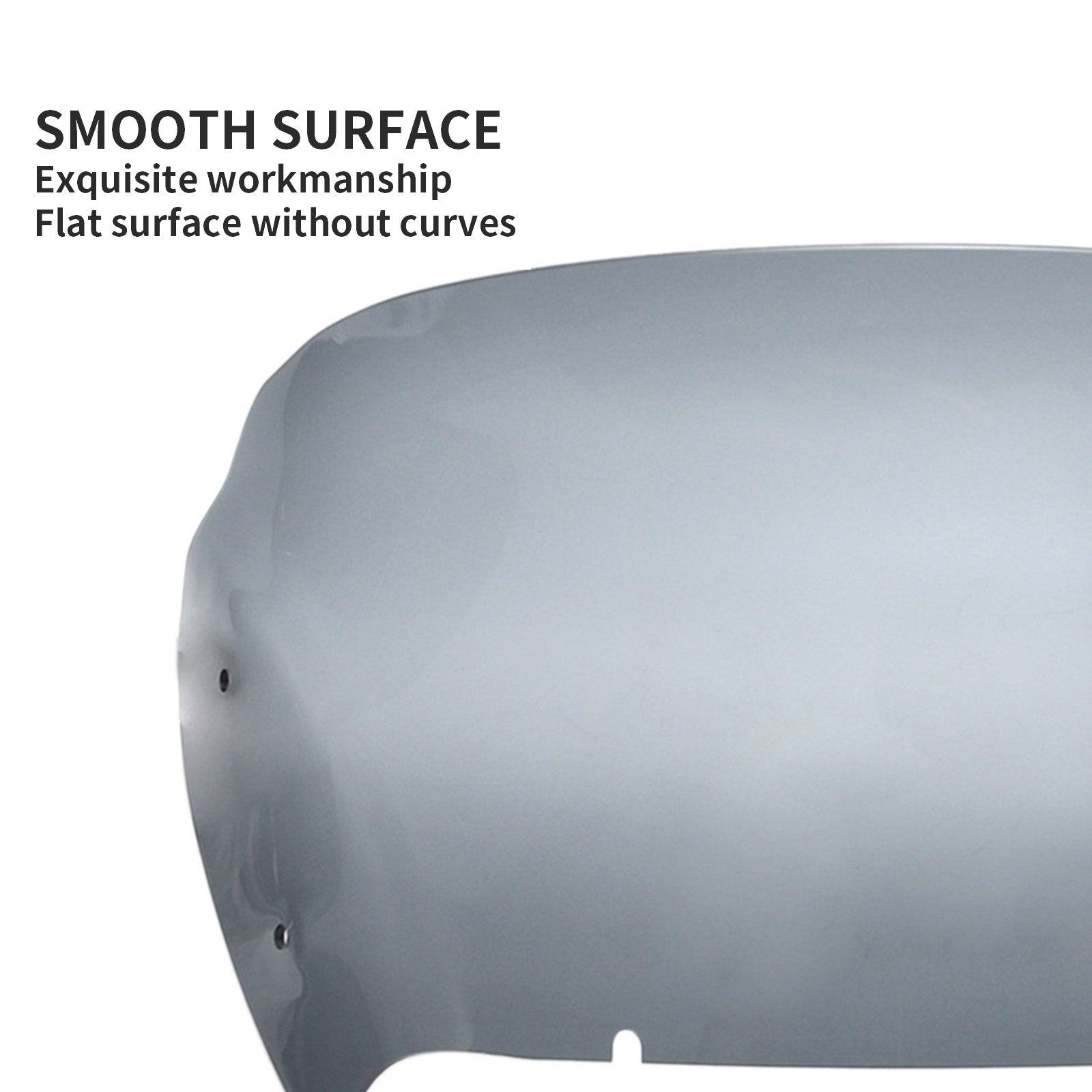 Panical 10.5 Inch Short Hardened PC&PMMA Windshield Air Fairing Wind Deflector Fit 2024-2026 Harley Road Glide Motorcycle