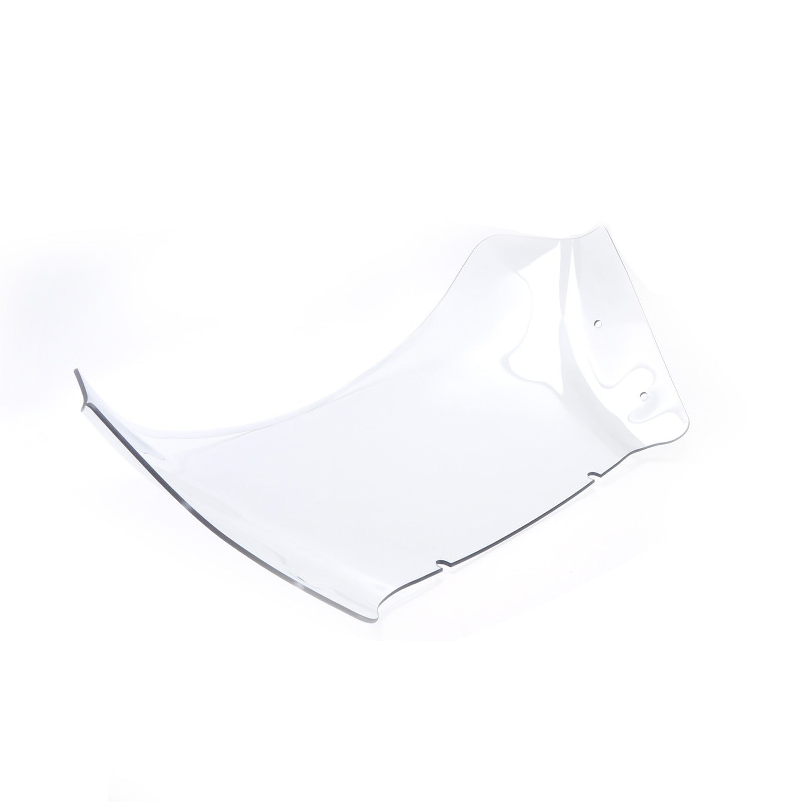 Panical 12 Inch Tall Hardened PC&PMMA Windshield Air Fairing Windscreen Fit 2024-2026 Harley Road Glide Clear Replacement Wind Deflector