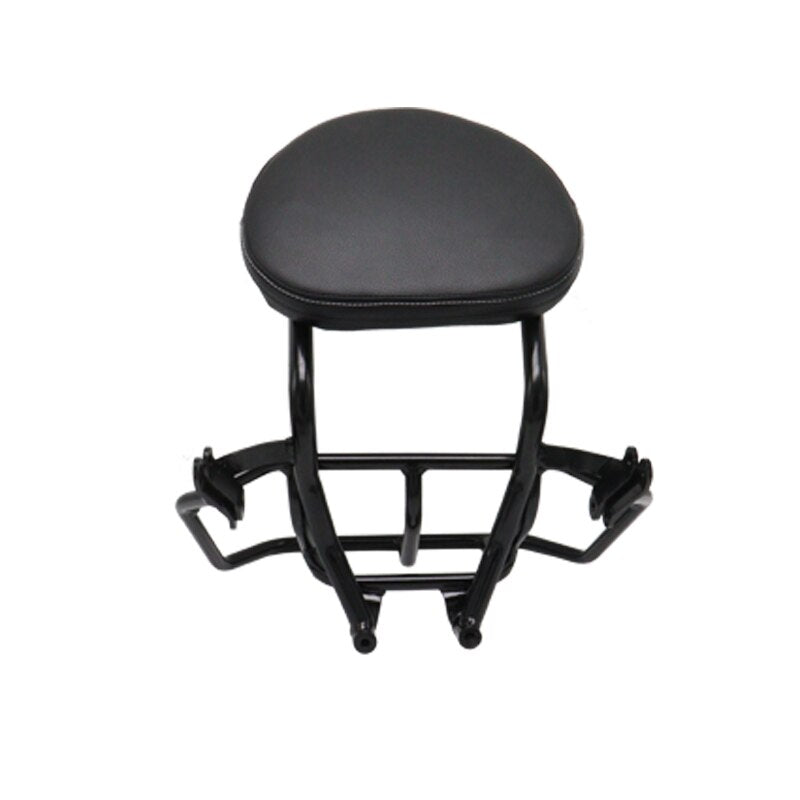 Panical Motorcycle Passenger Backrest Pad Post Mat Rest Travel Rack Set For BMW K1600B Bagger 2018-2023 Black Back Cushion