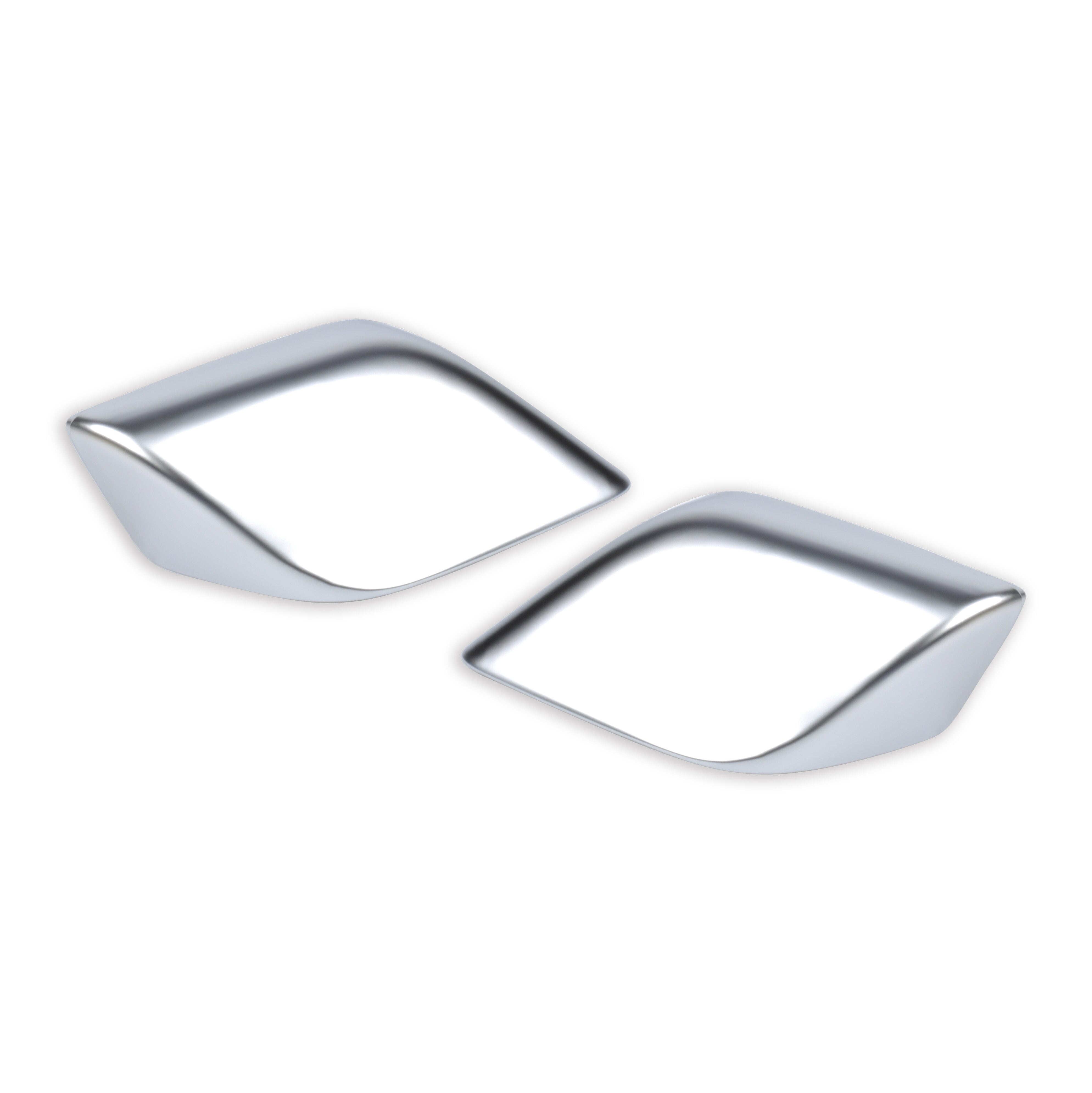 Panical Motorcycle Rear View Shell Rearview Protective Cover Mirror Set For Bmw K1600 K1600GT K1600B 2018-2023 Bright Black Chrome