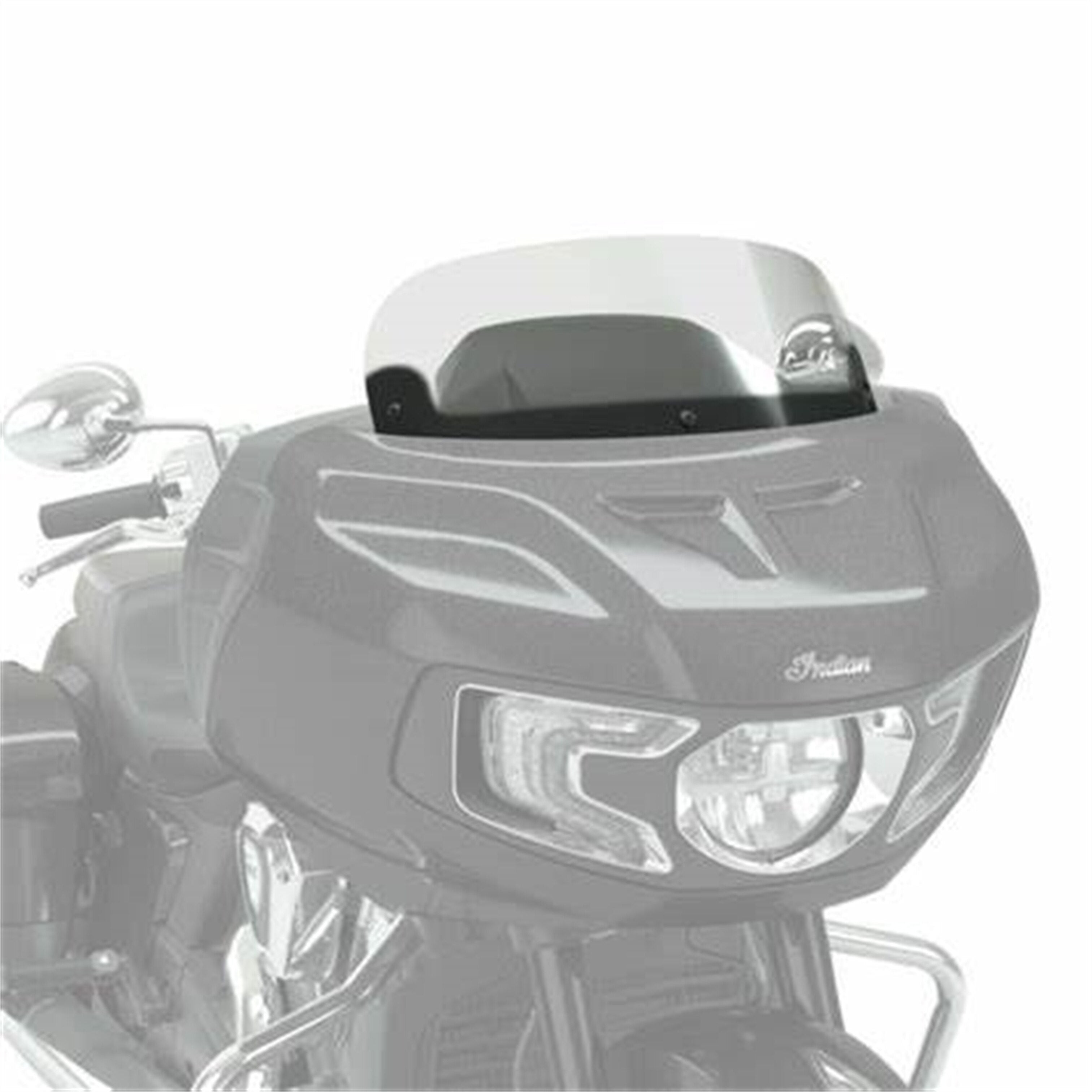 Panical Motorcycle Windshield Windscreen Cafe Racer Deflector For Indian Challenger 2020-2023 Transparent Hardened Anti-Fog PC