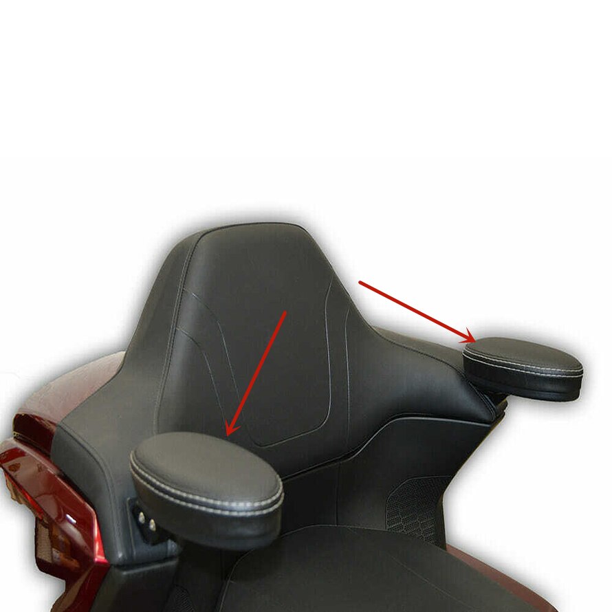 PANICAL The Trunk Rear Adjustable Passenger Armrests Fit For Honda Gold Wing GL1800 2018-2020