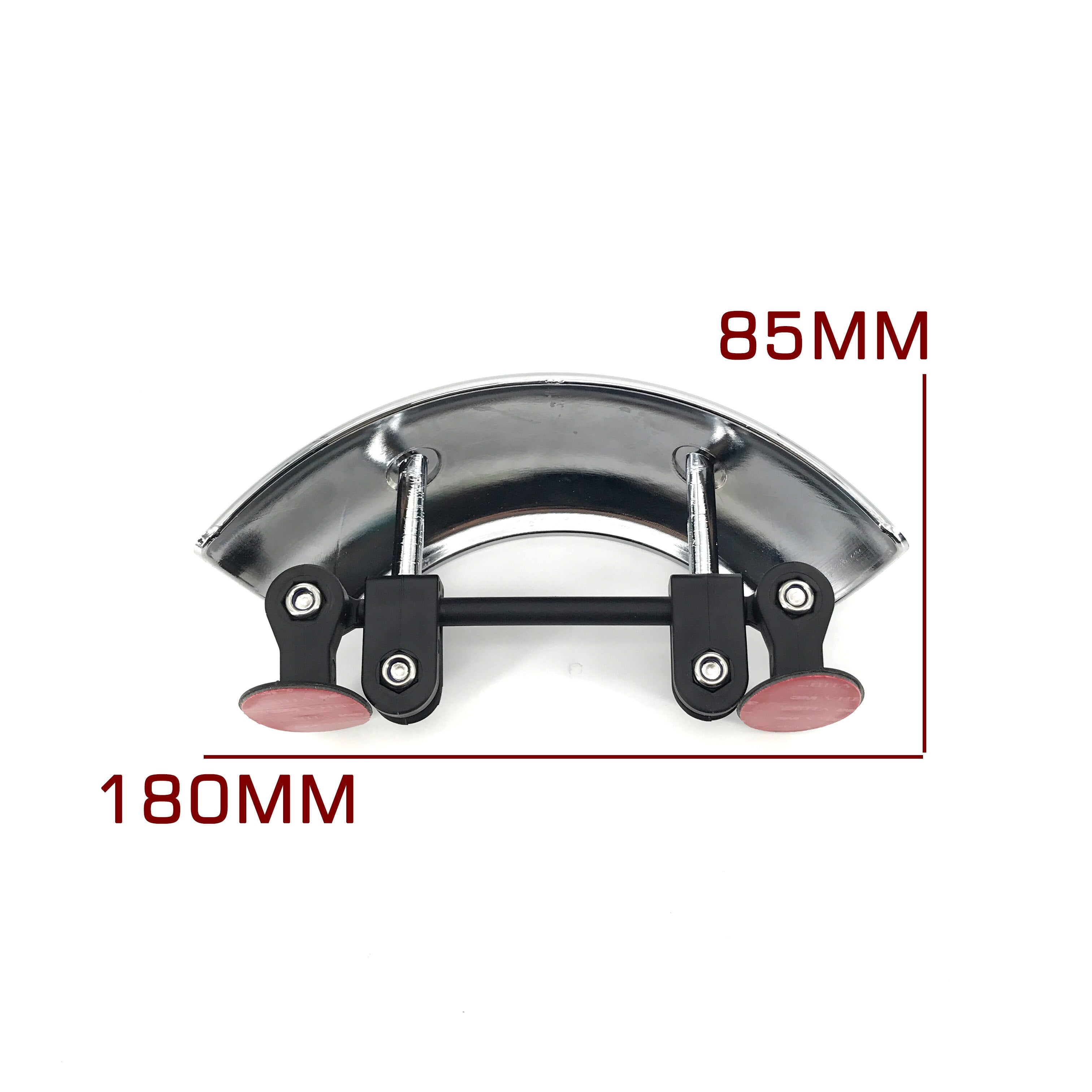 PANICAL Universal Motocross Safety Windscreen 180+ Degree Wide Angle Rearview Mirrors Accessories