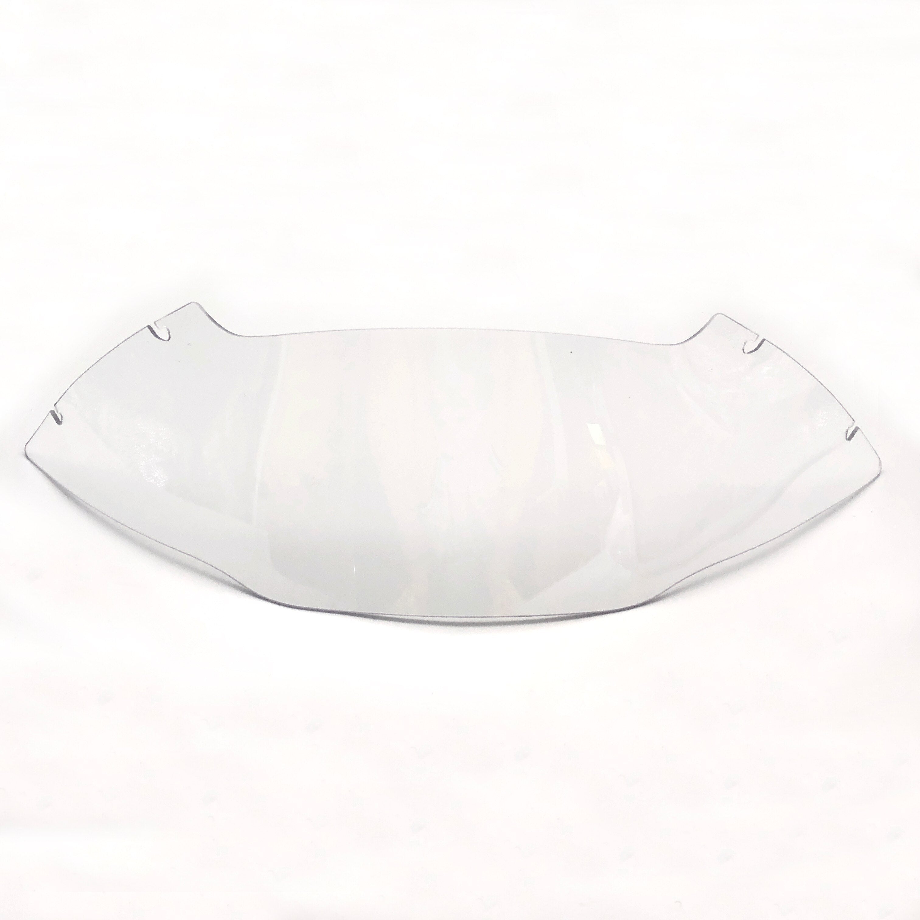 Windschutzscheibe Windschutzscheibe für Harley Double Light Road Gliding Dunkelgrau Transparent Windschutz Außenteile 2015–2023 PC