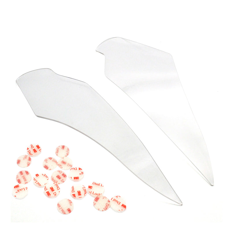 Panical Front Headlight Protection Glass Orange Light Gray Blue Transparent For Honda Goldwing GL1800 GL180B F6B 2018-2026
