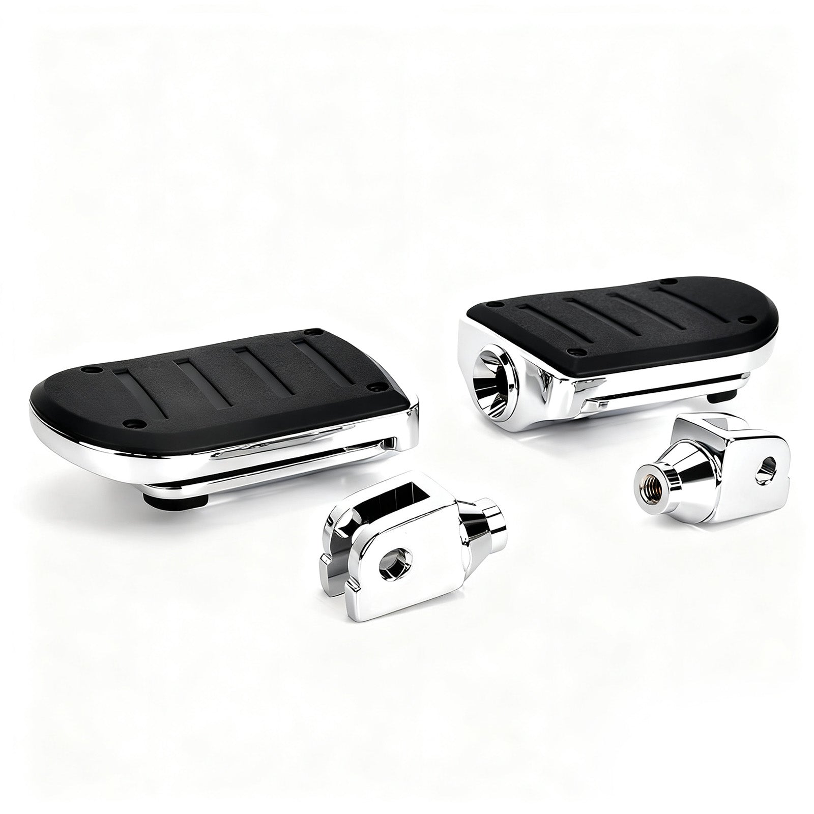 Panical Adjustable Motorcycle Front Footrest Driver Footrest Footrest for Honda BMW Indian Harley