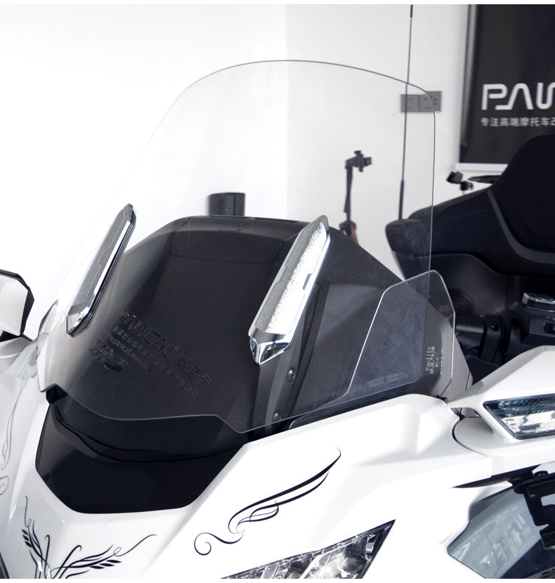 Panical Motorcycle Windshield Strut Cover Chrome Windscreen Trim Accessories Fits For Honda Gold Wing GL 1800 Tour DCT GoldWing GL1800