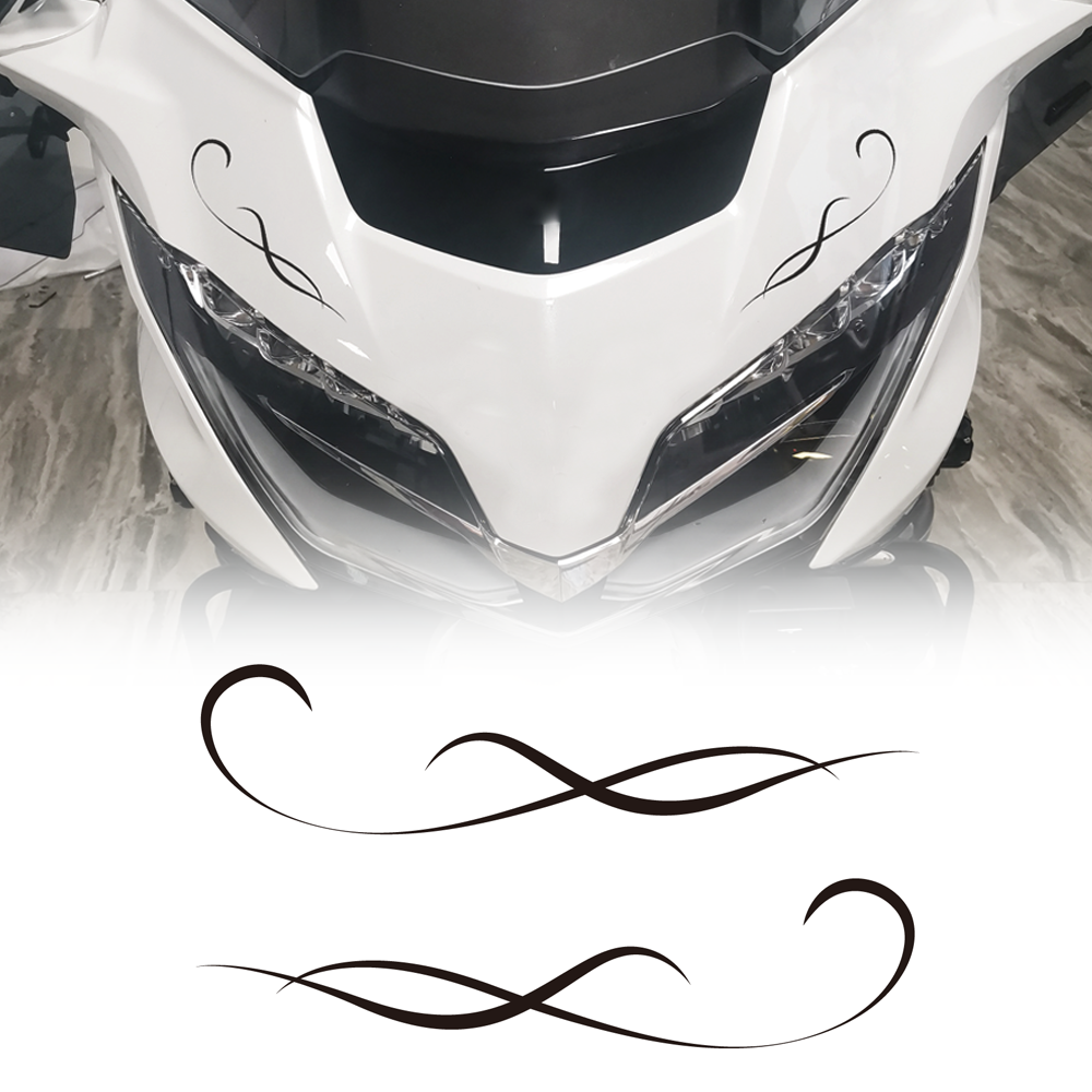 Panical set of fine-line body fairing stickers for Honda Gold Wing GL1800 F6B motorcycles 2018-2026