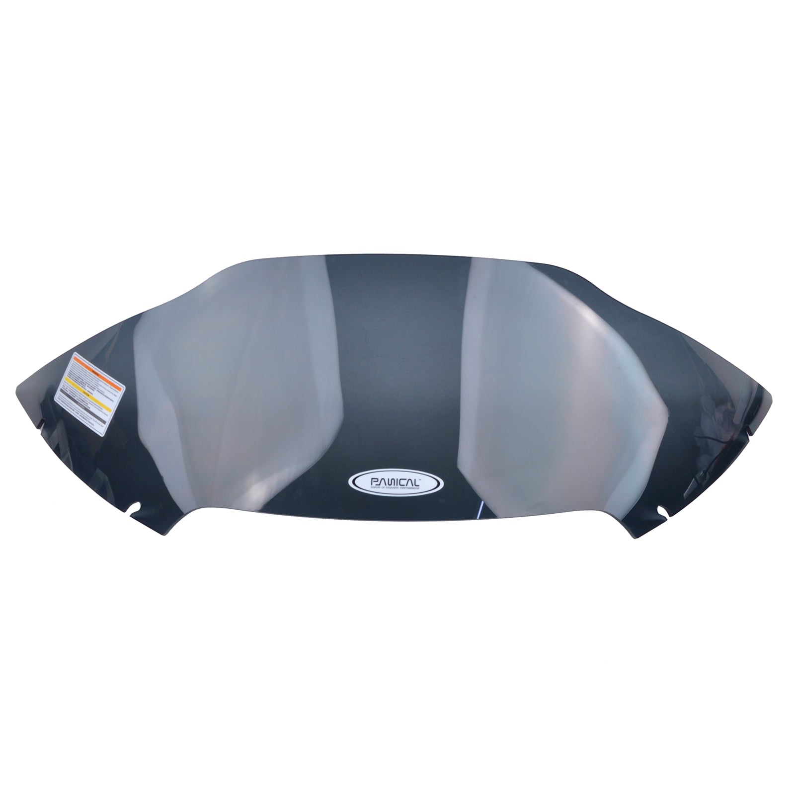 PANICAL Motorcycle Front Windscreen Fairing Wind Deflectors Windshield For Harley Davidson Dual Lamp Glide Road Glide 2015-2023