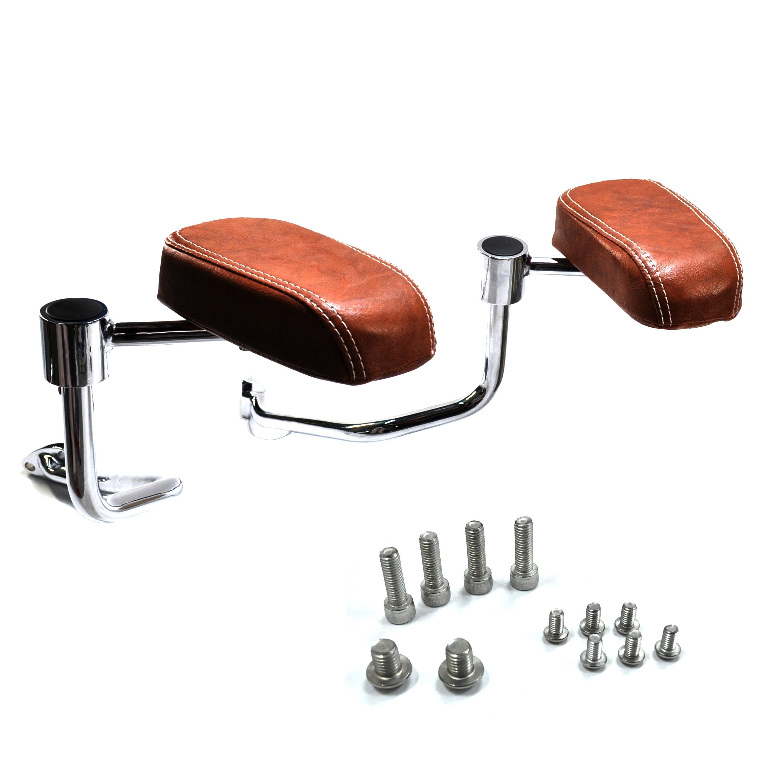 Panical Indian Motorcycle Passenger Armrest Pads for Specific Chieftain, Roadmaster, Chief, Springfield Models Equipped With Trunk, for Comfort and Support 2014-2023