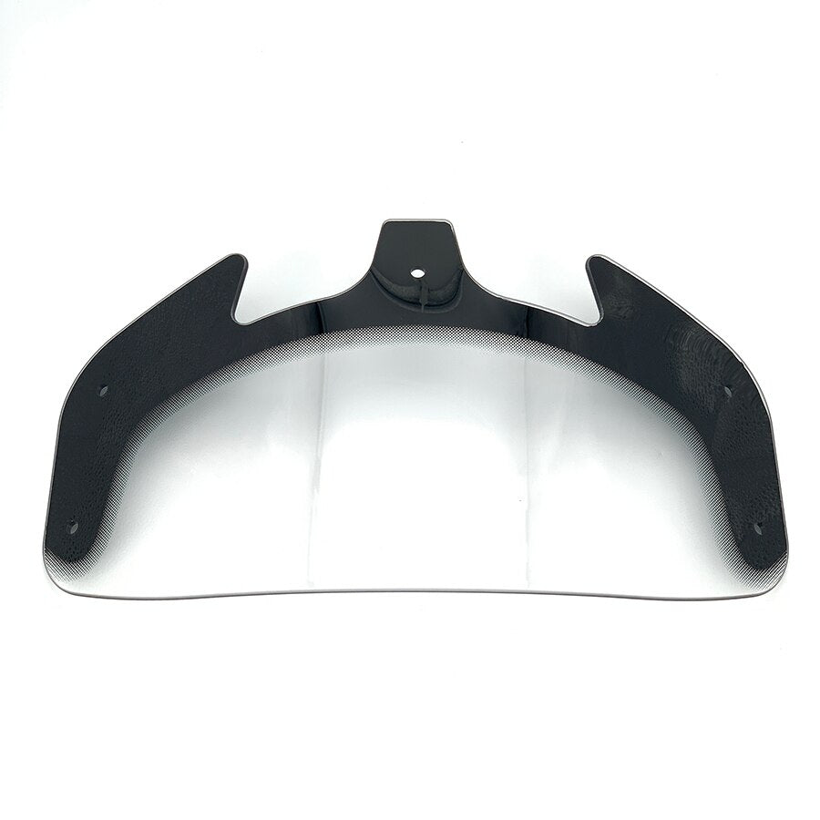 2014-2023 Motorrad Short Style Windschutzscheibe Windschutzscheibe Windabweiser Spoiler für Indian Road Master Dark Horse Chief PC