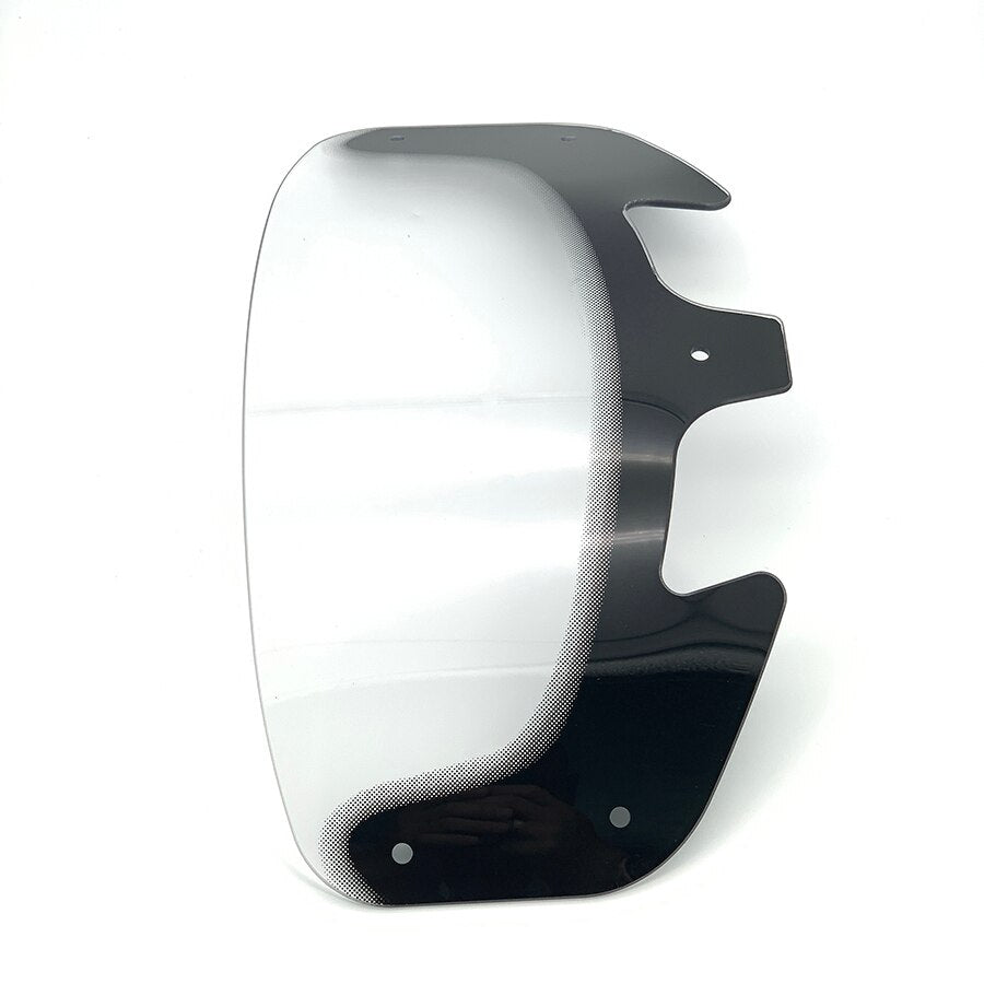 2014-2023 Motorrad Short Style Windschutzscheibe Windschutzscheibe Windabweiser Spoiler für Indian Road Master Dark Horse Chief PC