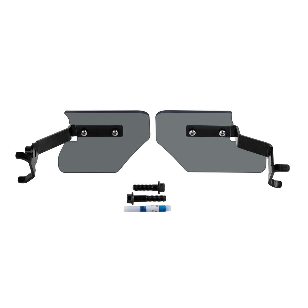 Panical Feet Down Air Deflector Guard Windshield Compatible with Gold Wing GL1800 GL1800B F6B DCT Tour AIRBAG 2018-2023 Smokey Gray (Color : Transparent)
