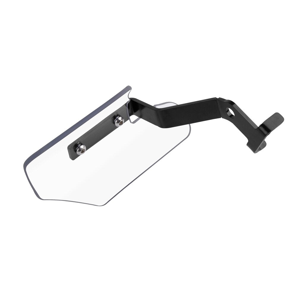 Panical Feet Down Air Deflector Guard Windshield Compatible with Gold Wing GL1800 GL1800B F6B DCT Tour AIRBAG 2018-2023 Smokey Gray (Color : Transparent)