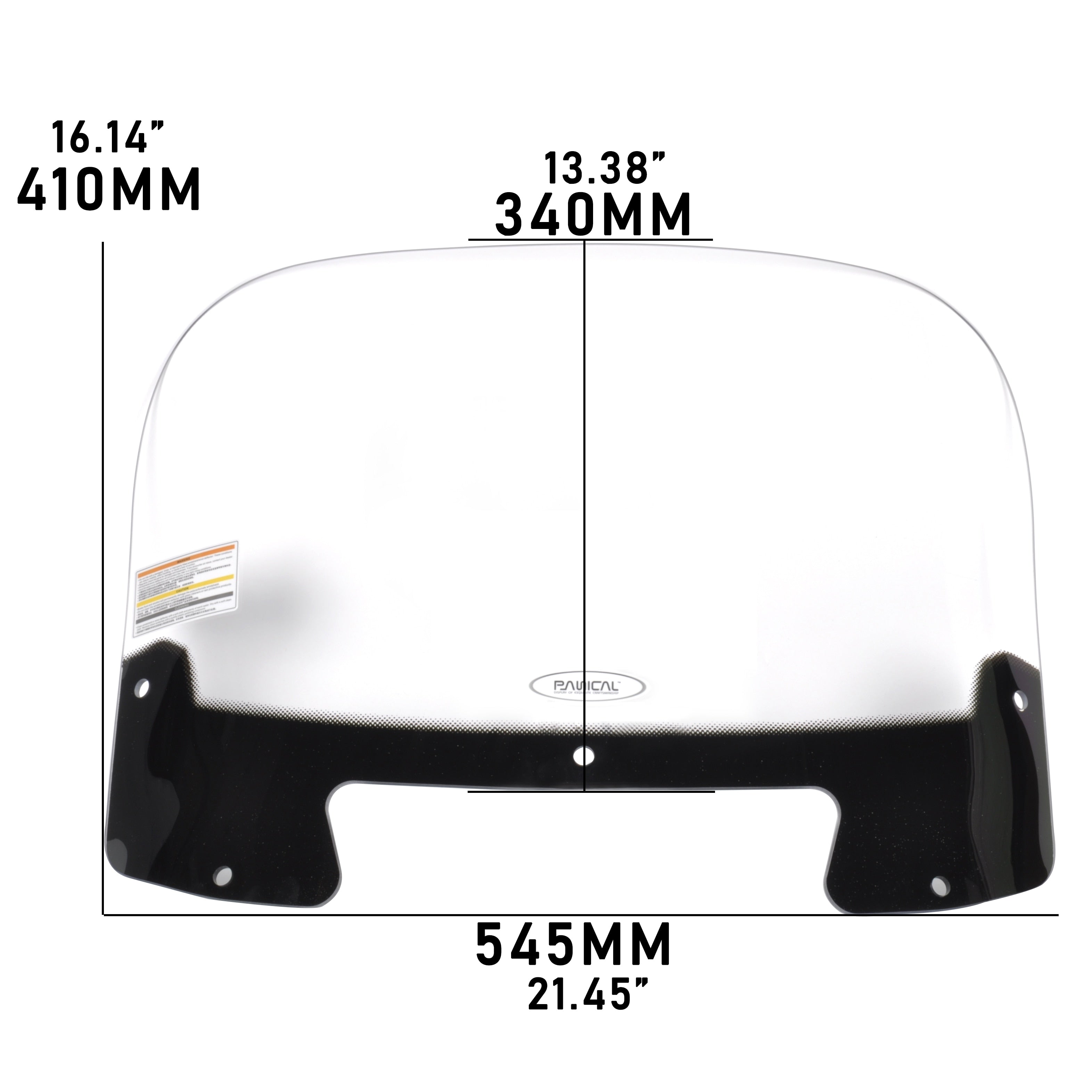 Panical Freedom Windshield For INDIAN Challenger