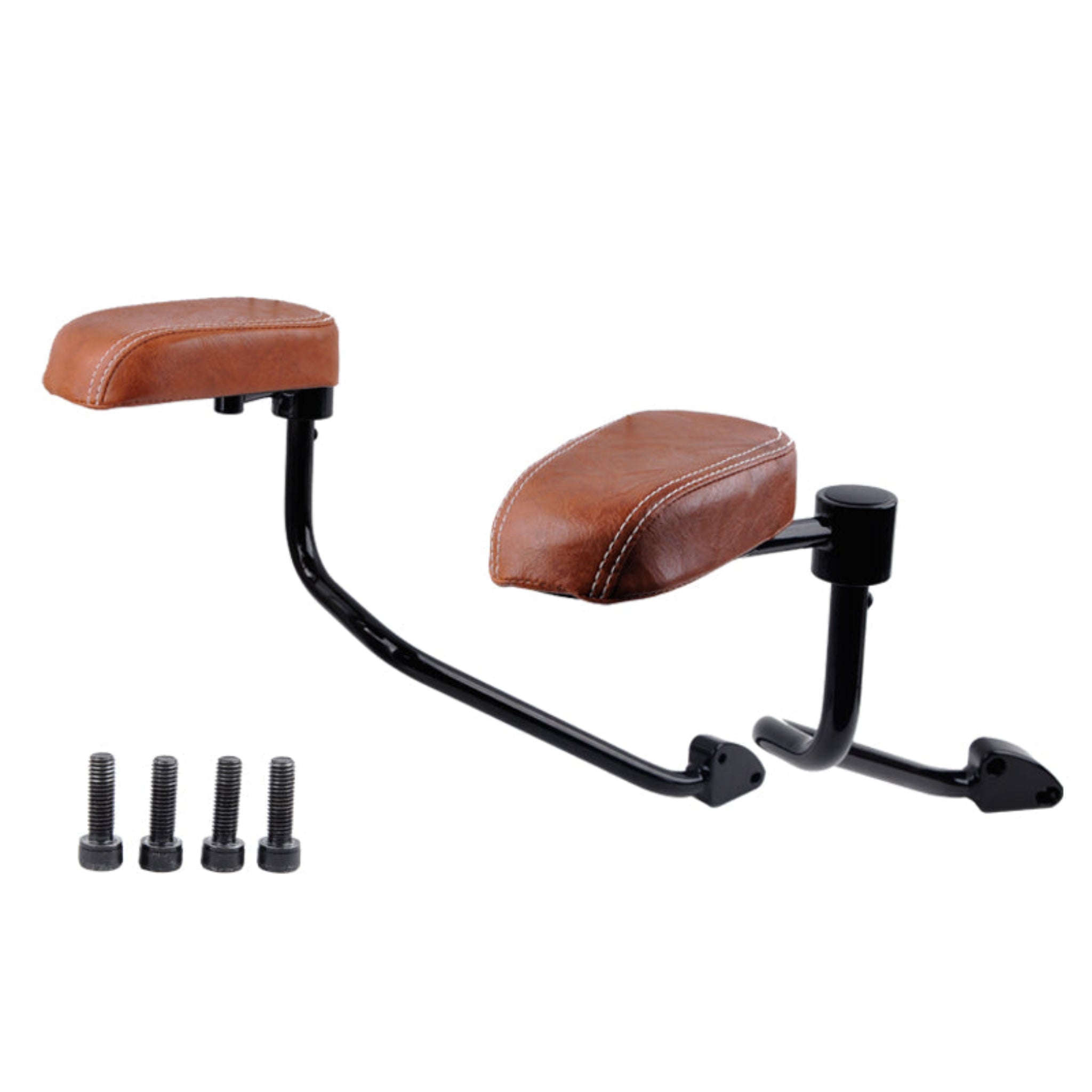 Panical For INDIAN Roadmaster INDAN pursuit passenger armrest is blackPanical  Pursuit passenger armrest  for2014-2024 Indian Highway Mater passenger Handrail BLACK and Brown
