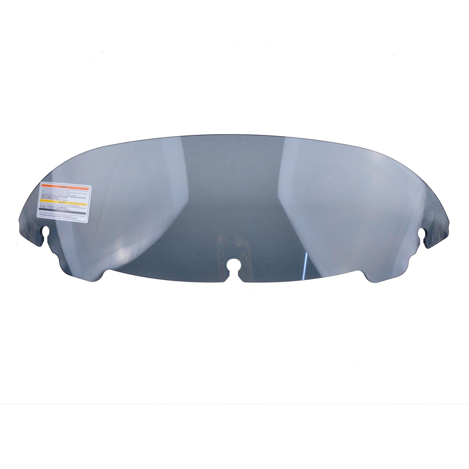 Panical 7 & 10-inch High-Durability Anti-Fog Transparent Windshield Air Rectifier for 2014-2024 Harley Street Glide, Electra Glide, and Ultra CVO models.