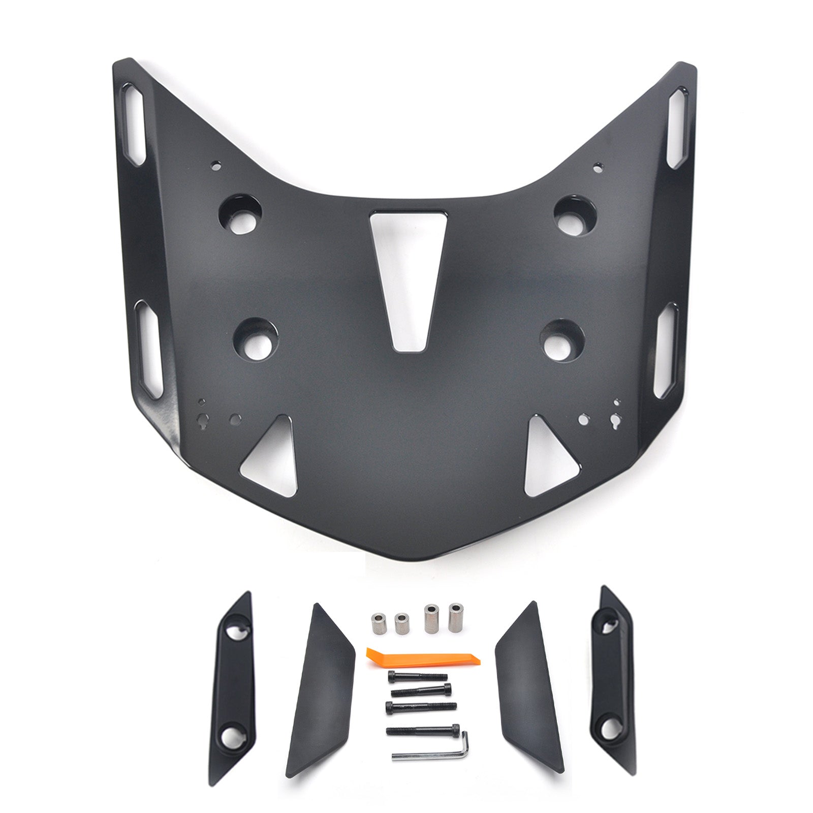 Panical Passenger Rear Carrier Luggage Rack Kit Trunk Frame for Honda Gold Wing GL1800B F6B 2018-2026 Aluminum Alloy Black