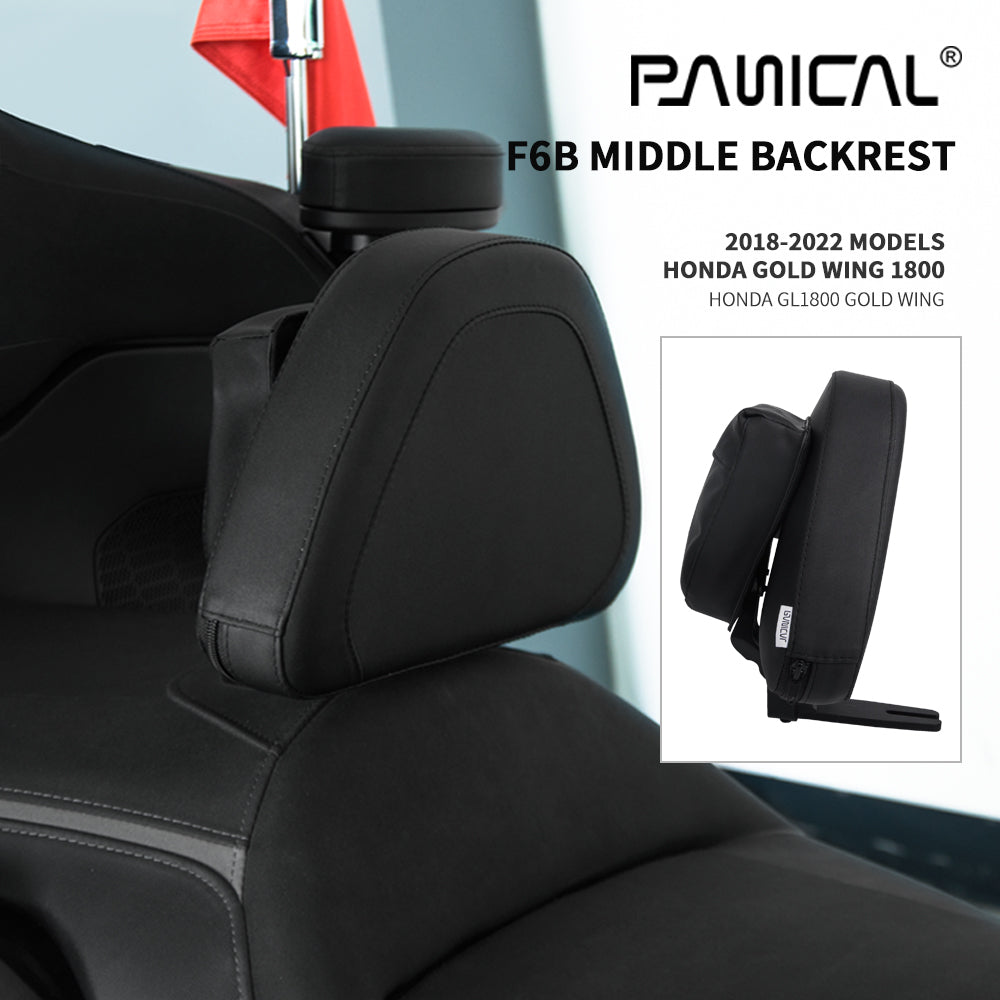 Panical Motorcycle Rider Backrest Folding Frame Suitable For Honda Gold Wing GL 1800 Tour Gold Wing GL1800 F6B 2018-2026