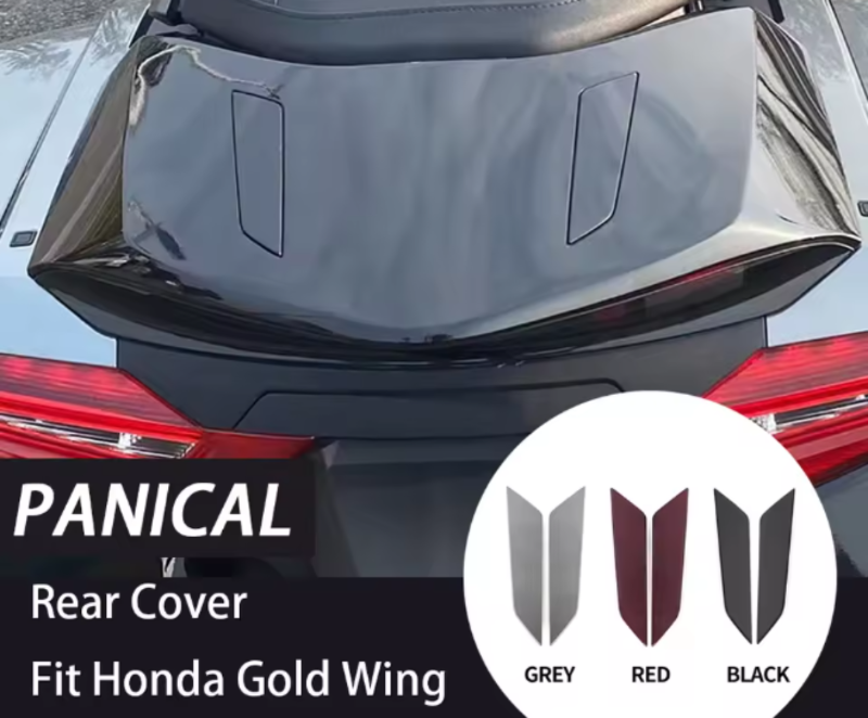 Panical Rear Trunk Cover For Honda Gold Wing GL1800B F6B 2018-2026 Motorcycle Black Red Fairing