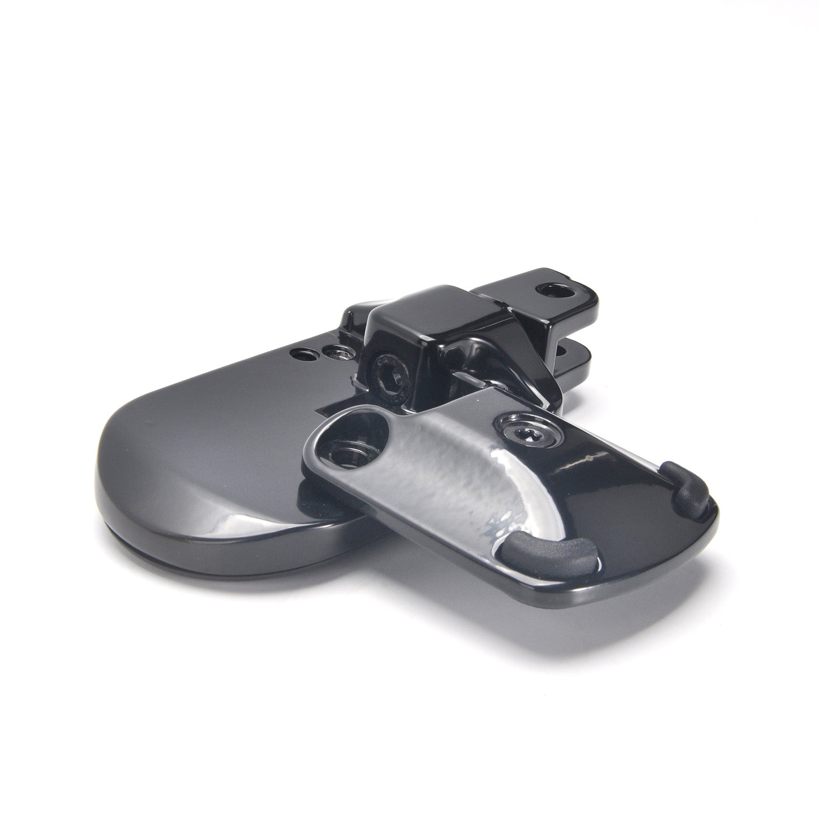 Panical Adjustable Motorcycle Front Footrest Driver Footrest Footrest for Honda BMW Indian Harley