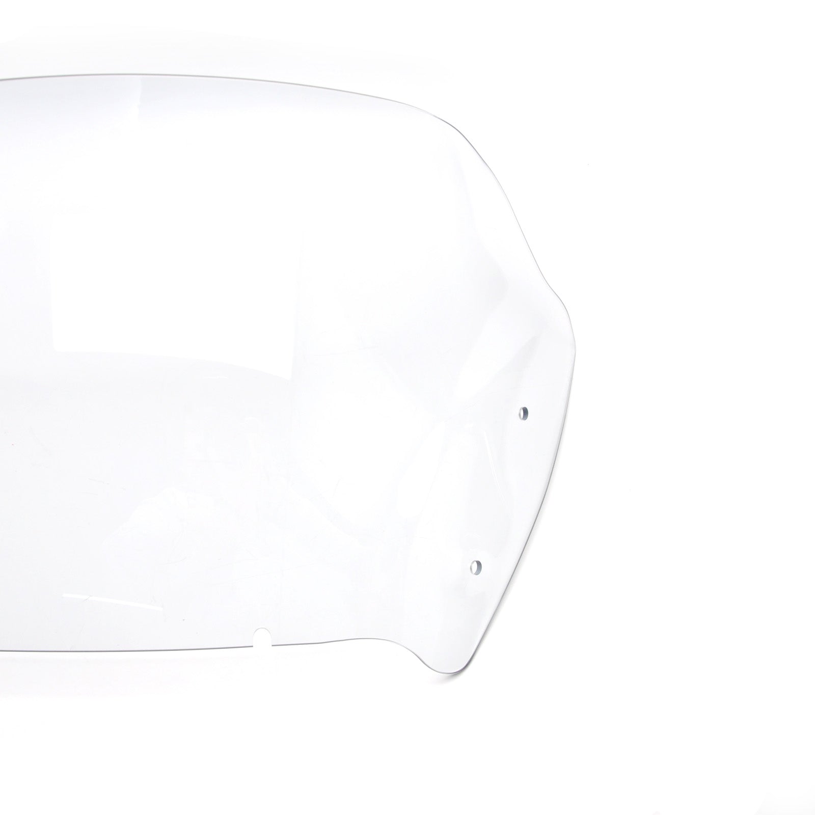 Panical 12 Inch Tall Hardened PC&PMMA Windshield Air Fairing Windscreen Fit 2024-2026 Harley Road Glide Clear Replacement Wind Deflector