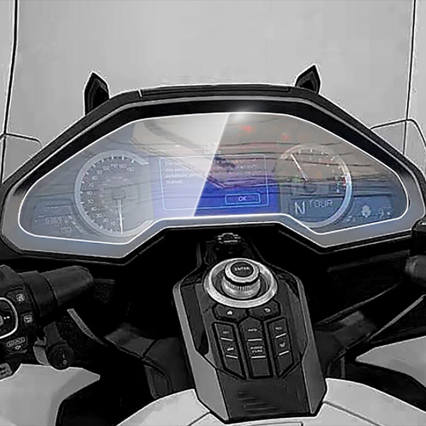 Panical Meter Protective Film For Honda Gold Wing