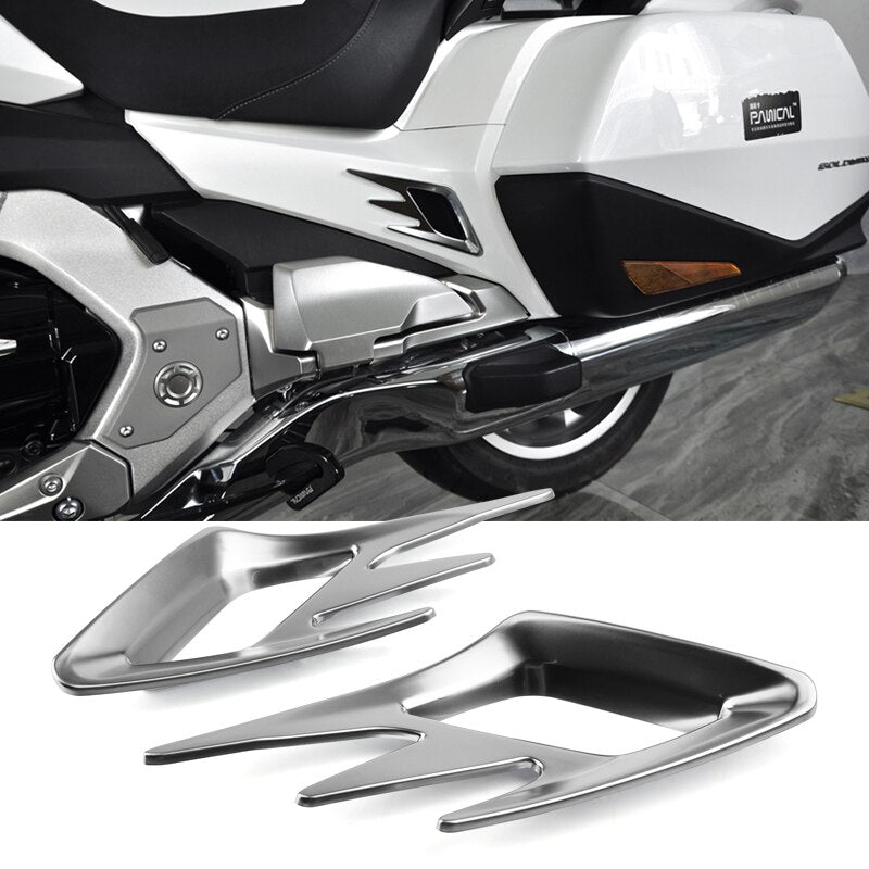 Panical motorcycle side tool panel decorative parts for Honda goldwing 1800 GL1800 F6B 2018-2026 Electroplated decoration parts