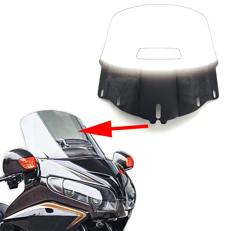 Panical Motorcycle 25" Windscreen Wind Splitter Windshield