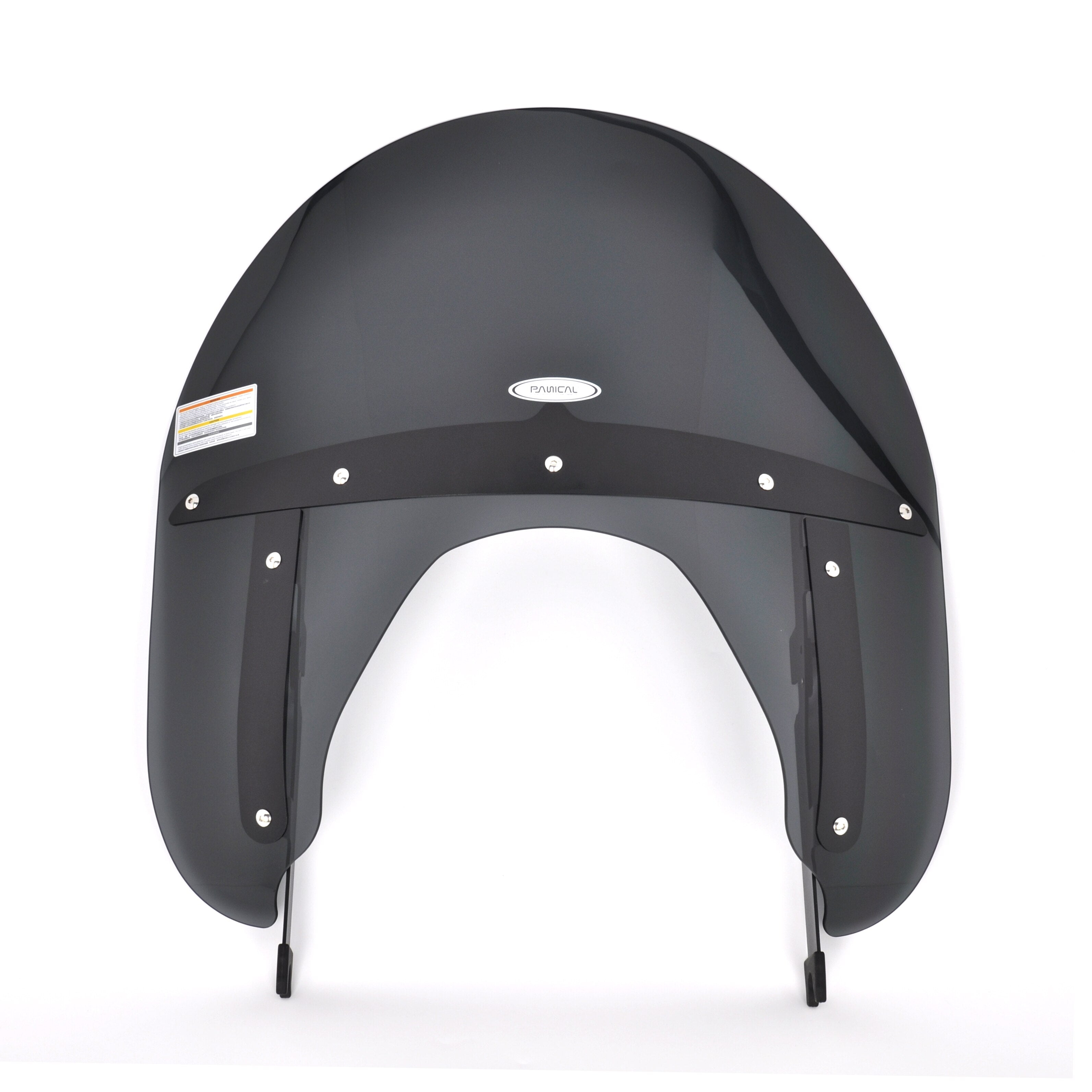 Panical Motorcycle High Style Front Windshield Windscreen Deflector For Indian Classic Chief Dark Horse Chiefs Bracket 175mm 2020-2023