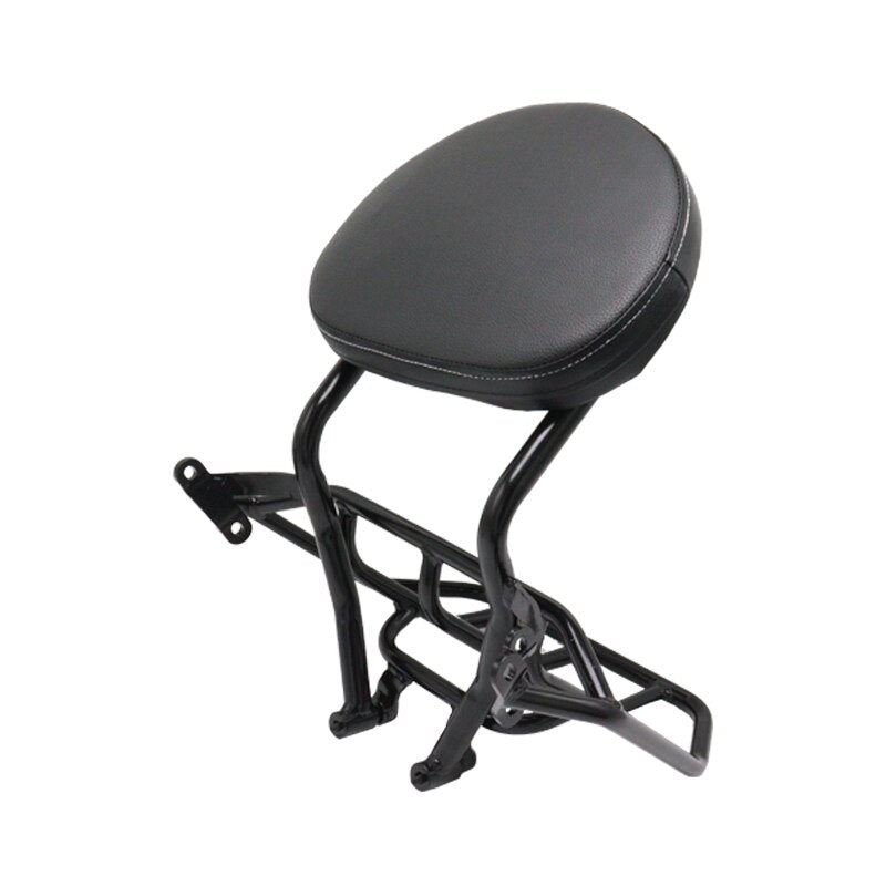 Panical Motorcycle Passenger Backrest Pad Post Mat Rest Travel Rack Set For BMW K1600B Bagger 2018-2023 Black Back Cushion