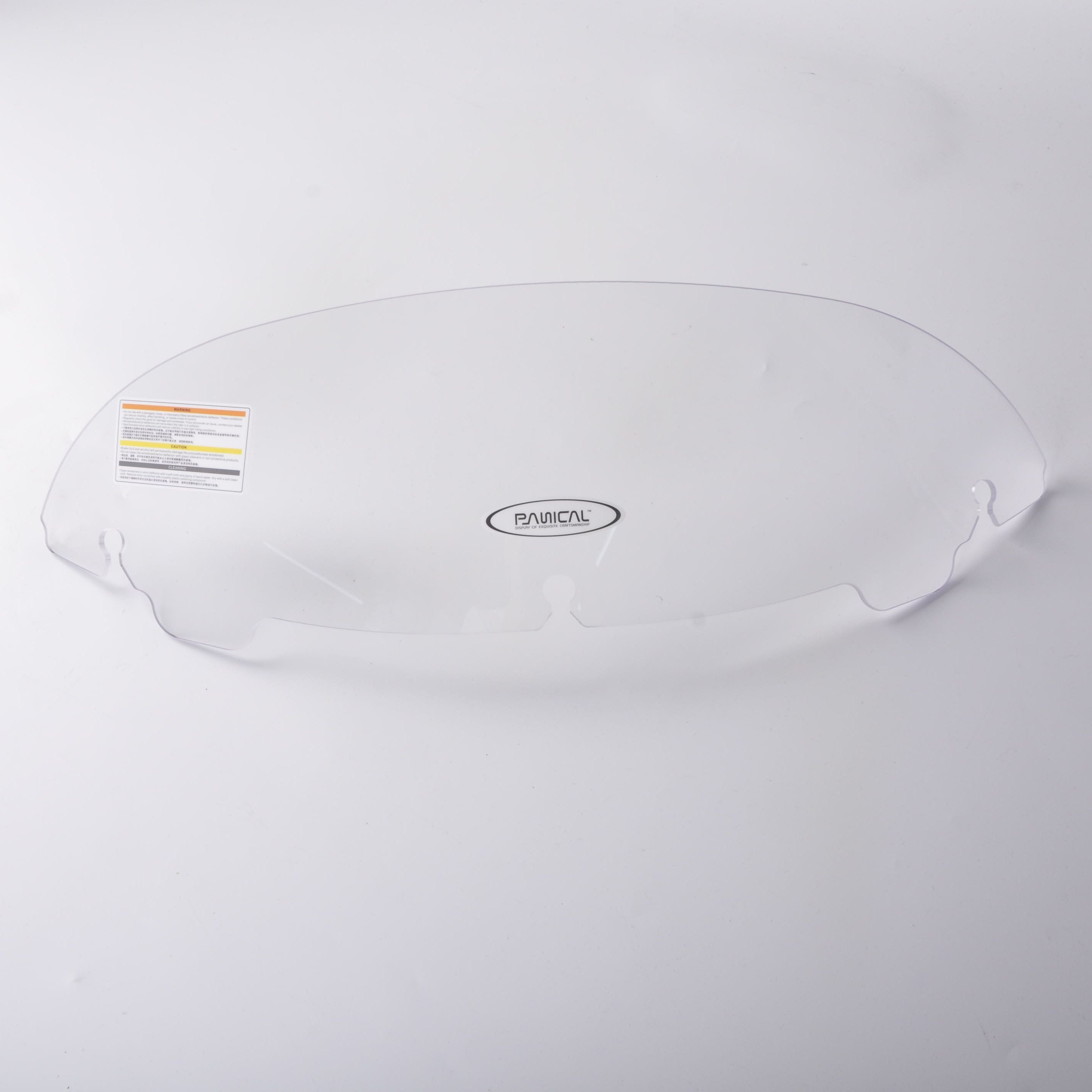 Panical Short Wind Windscreen For Harley Grand Glide Flagship Glide 2014-2023 Motorcycle Deflector Windshield Transparent Hard Anti-Fog