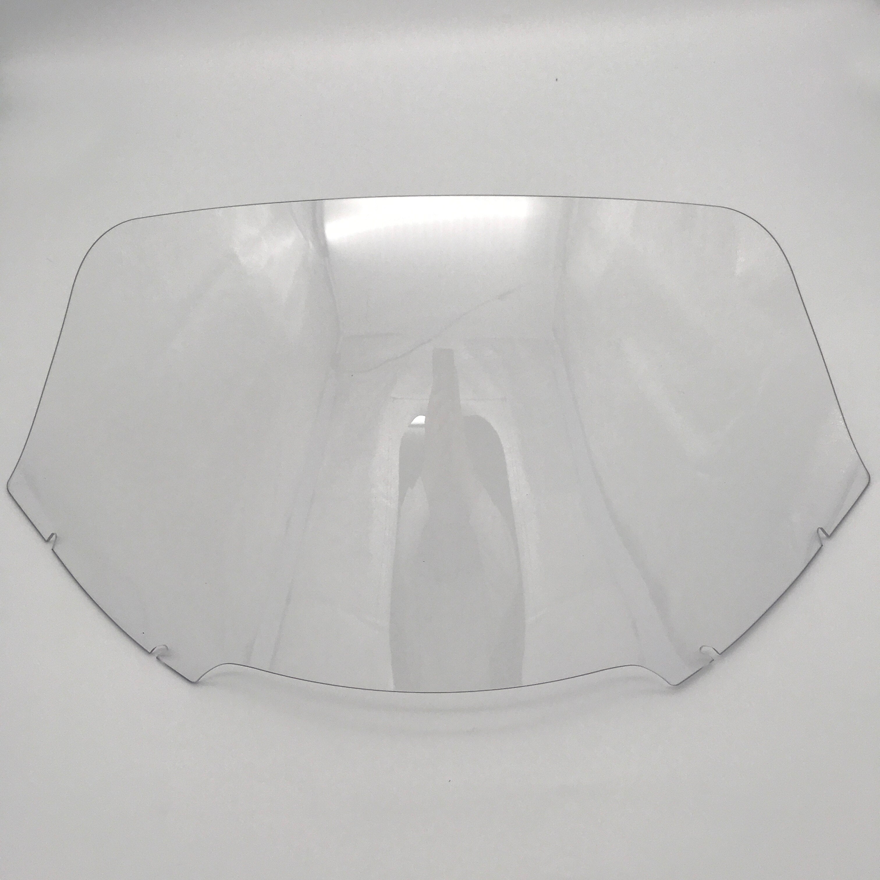 Panical Windscreen Windshield For Harley Double Light Road Gliding Dark Gray Transparent Wind Shield Screen Exterior Parts 2015-2023 PC