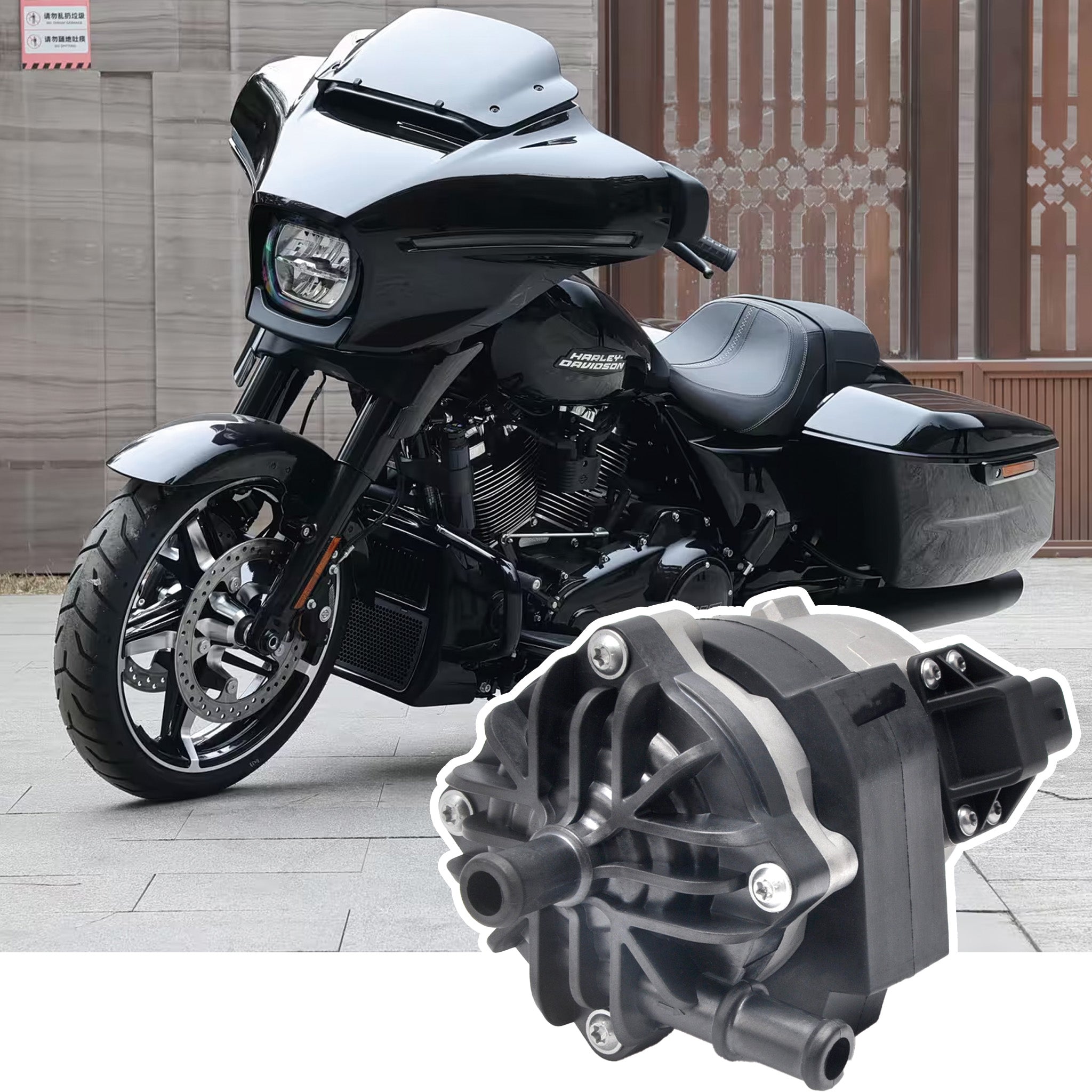 Panical Motorcycles Water pump for Harley Davidson CVO Large Gliding Water Pump Replacement 2017-2023 107 114 cubic meters